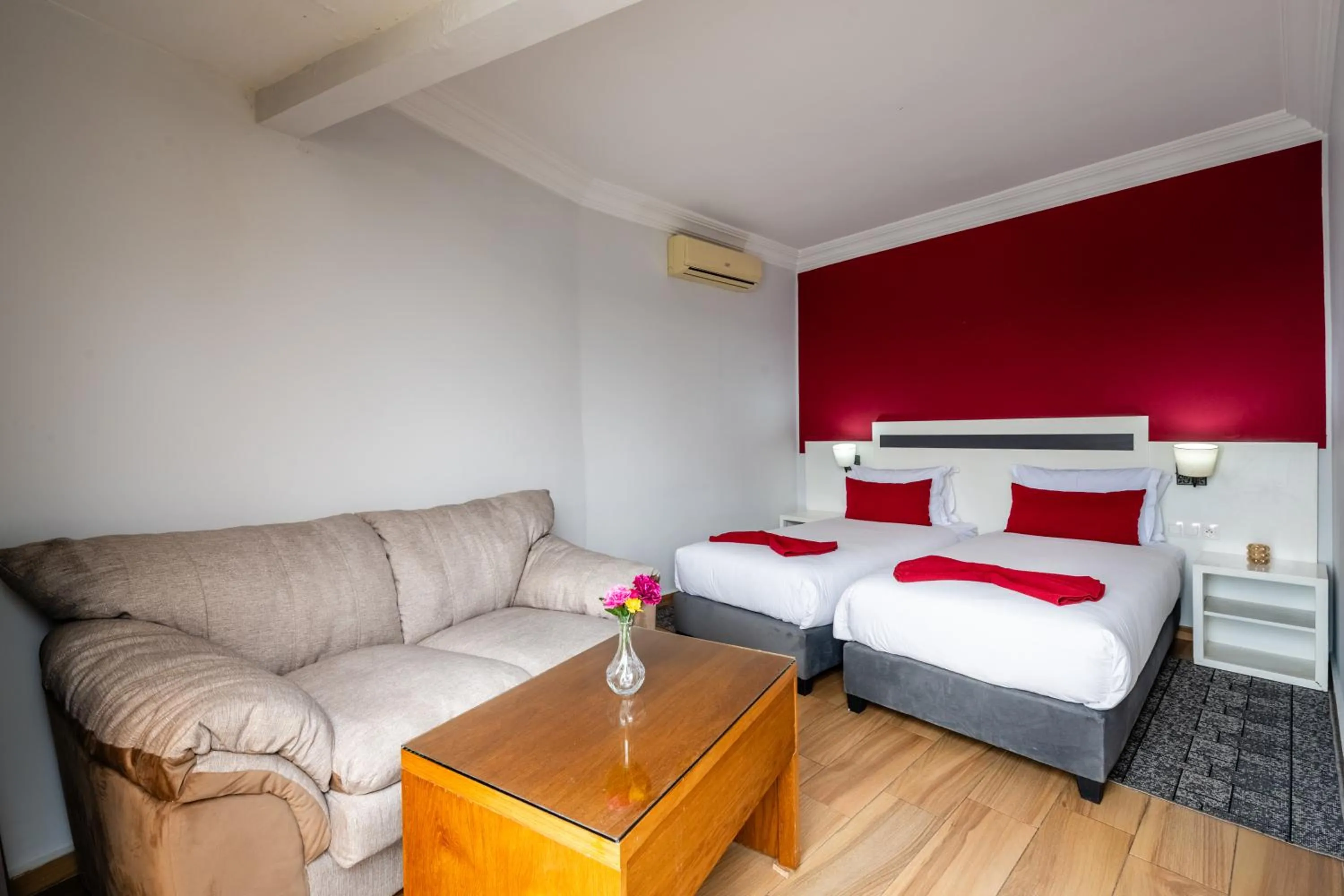 Bed in Hotel Le Musée