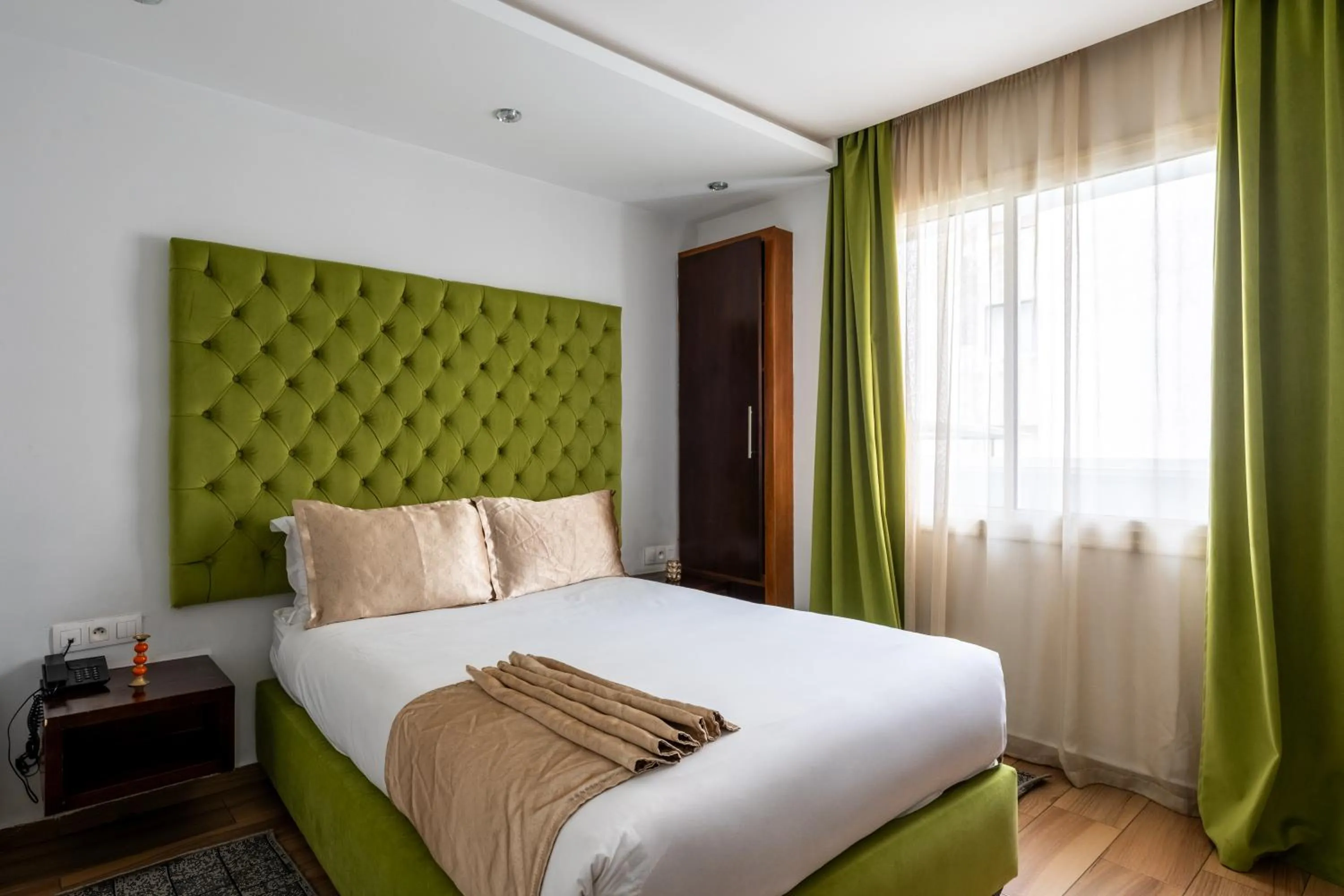 Bed in Hotel Le Musée