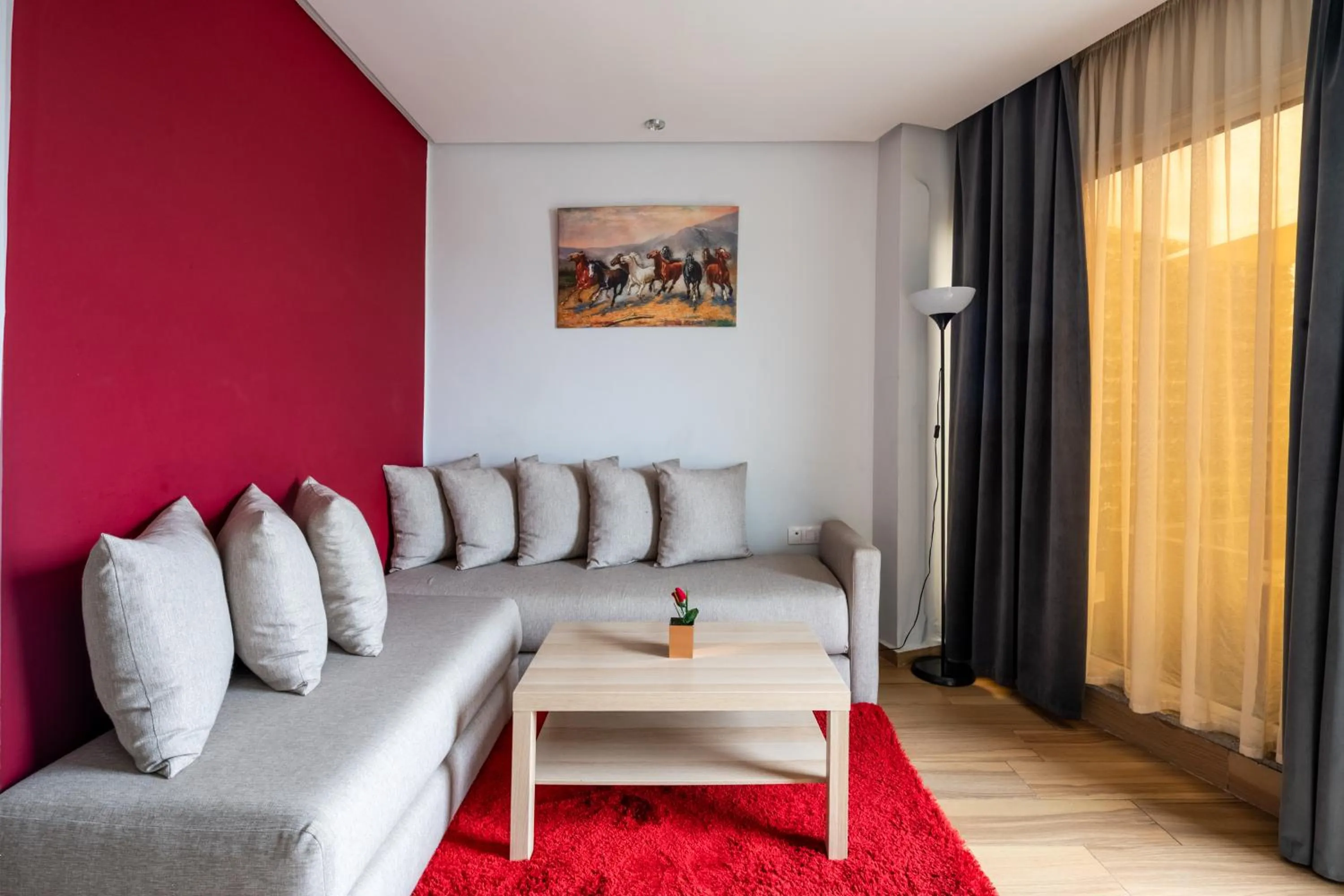 Living room in Hotel Le Musée