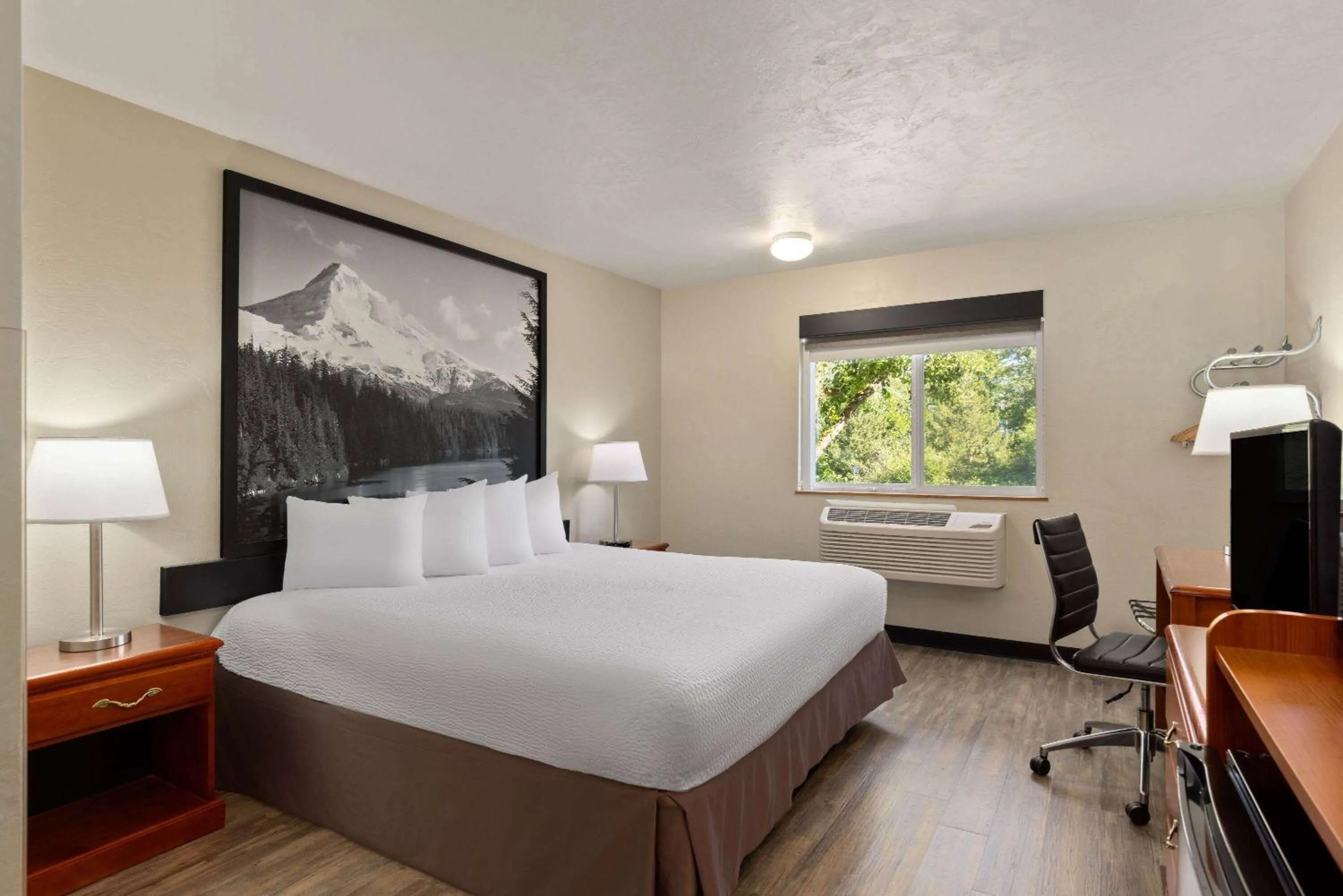 Photo of the whole room, Bed in Super 8 by Wyndham Roseburg