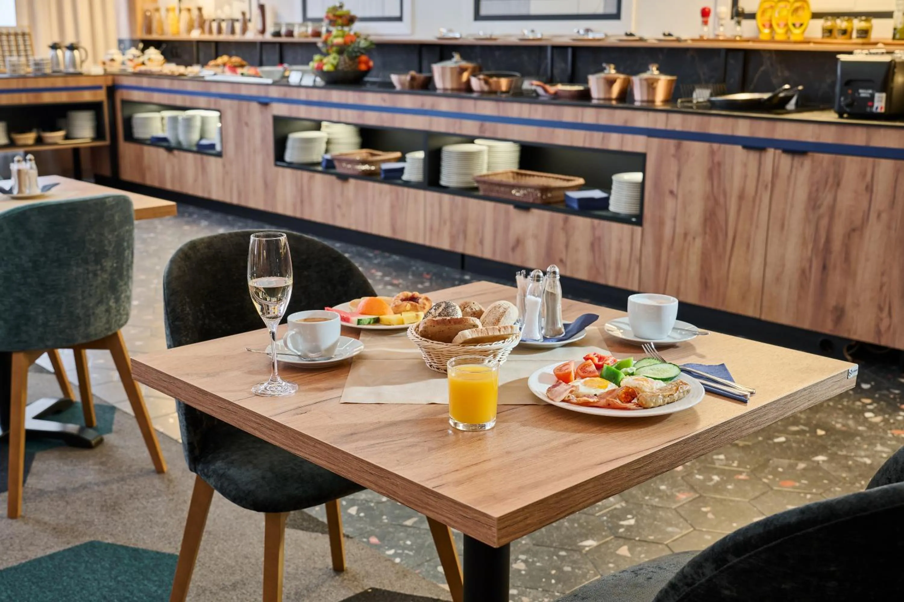 Breakfast in Best Western Hotel Vista