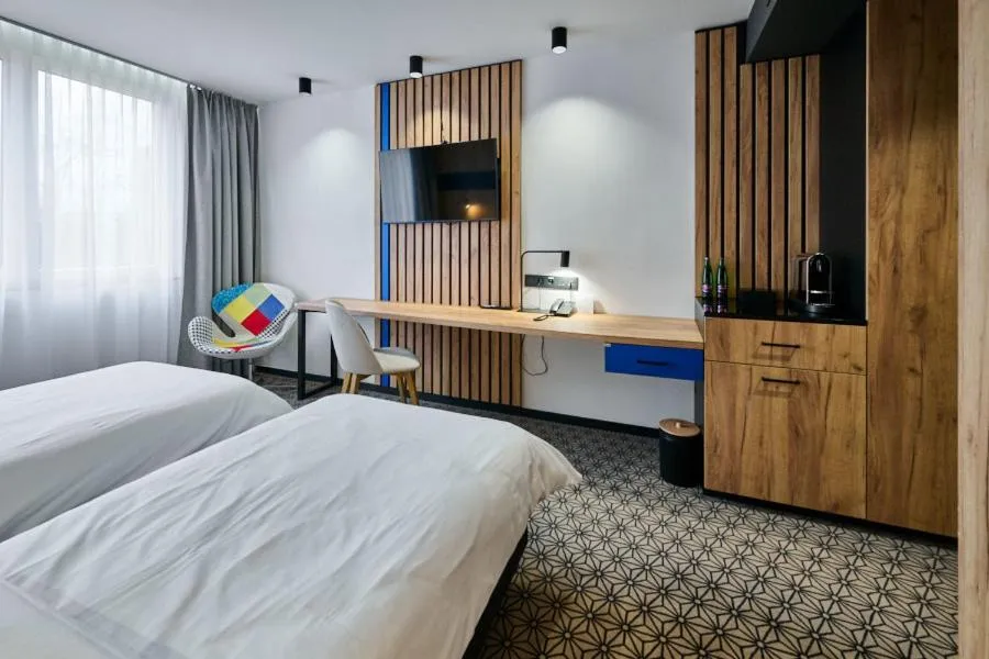 Living room, Bed in Best Western Hotel Vista