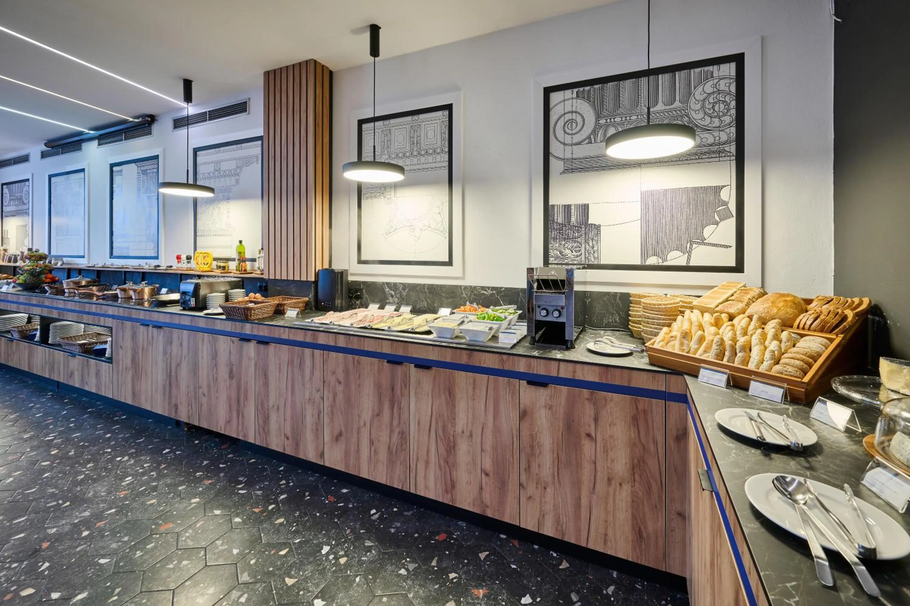 Breakfast in Best Western Hotel Vista