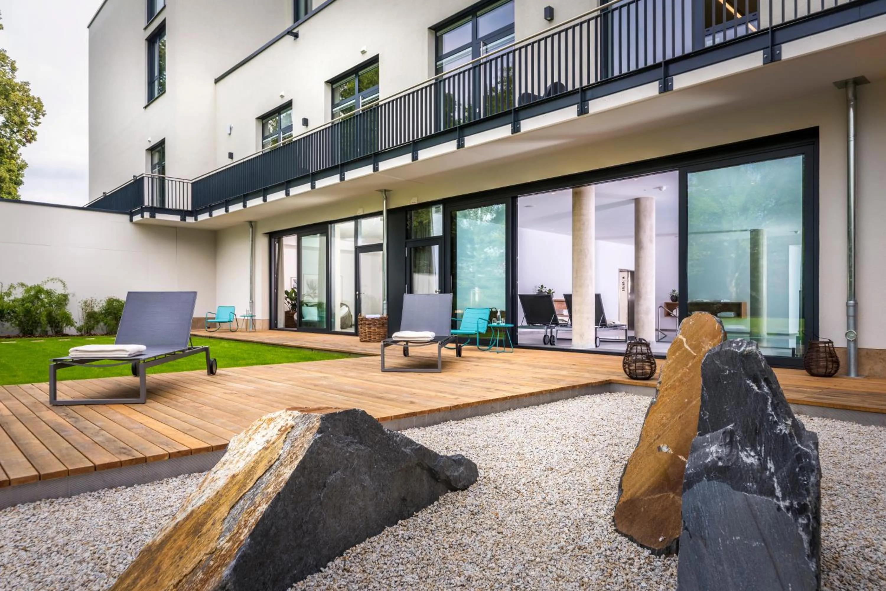 Garden in Hotel Melchior Park