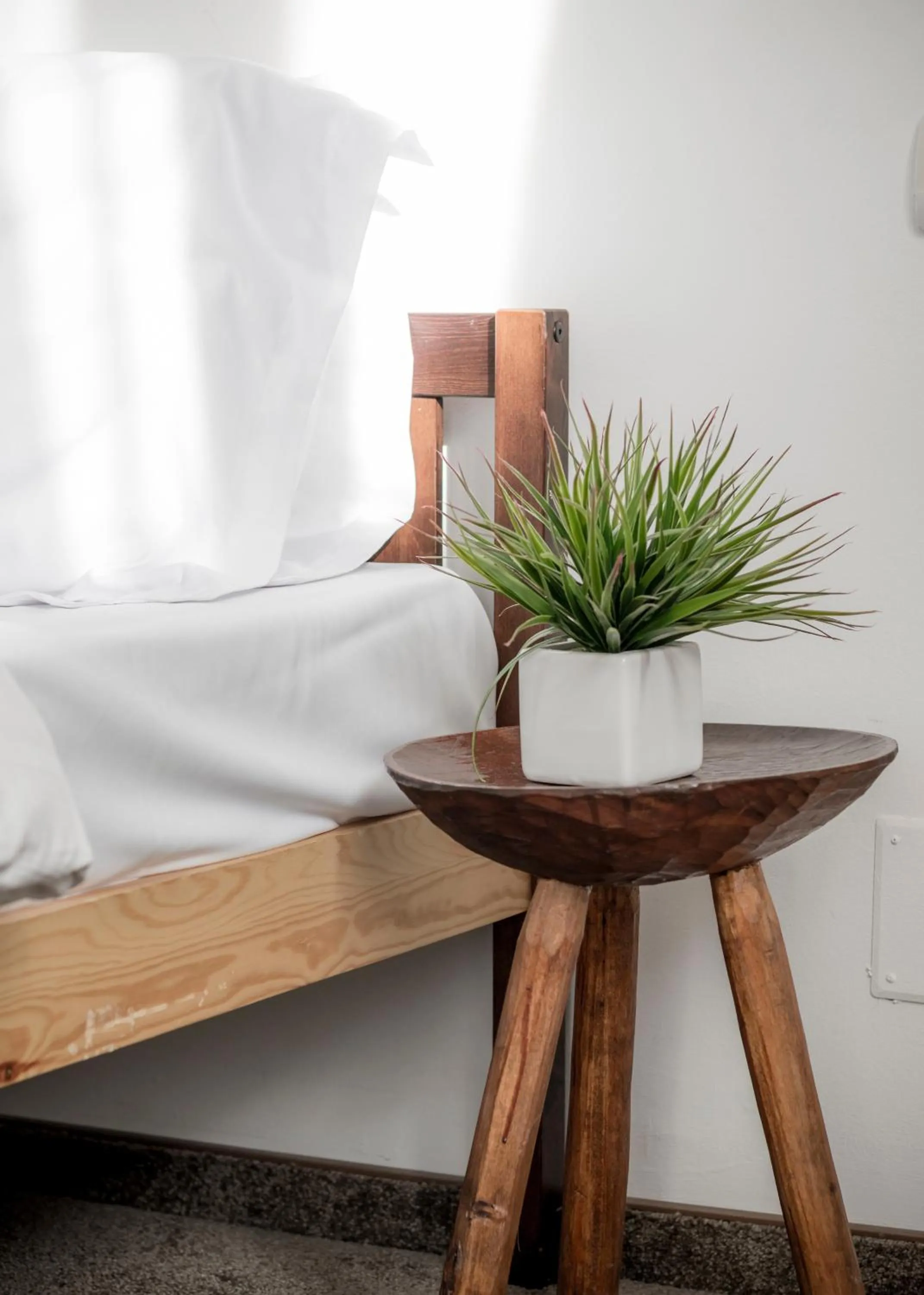 Decorative detail, Bed in Gasthof Sara