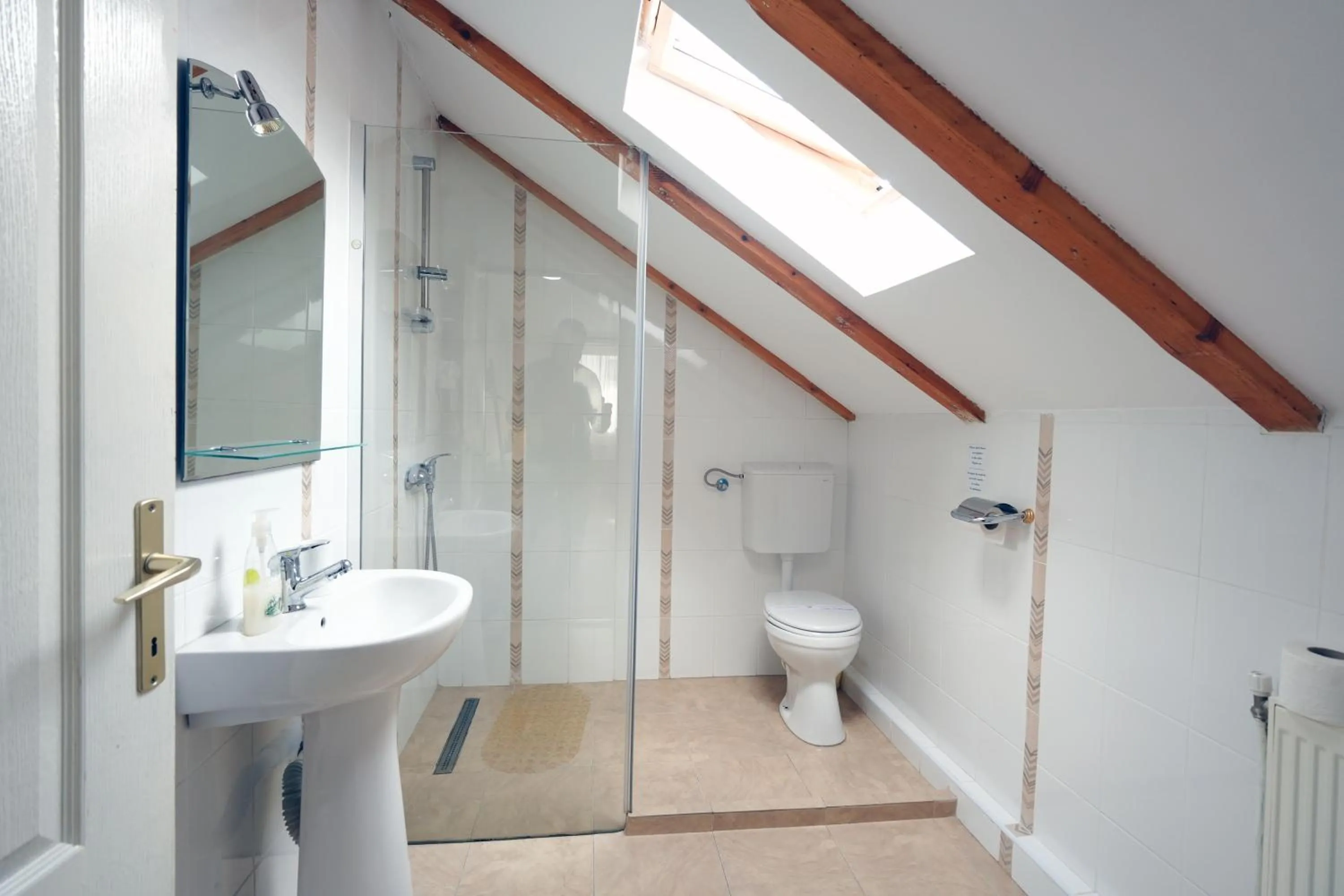 Shower in Gasthof Sara