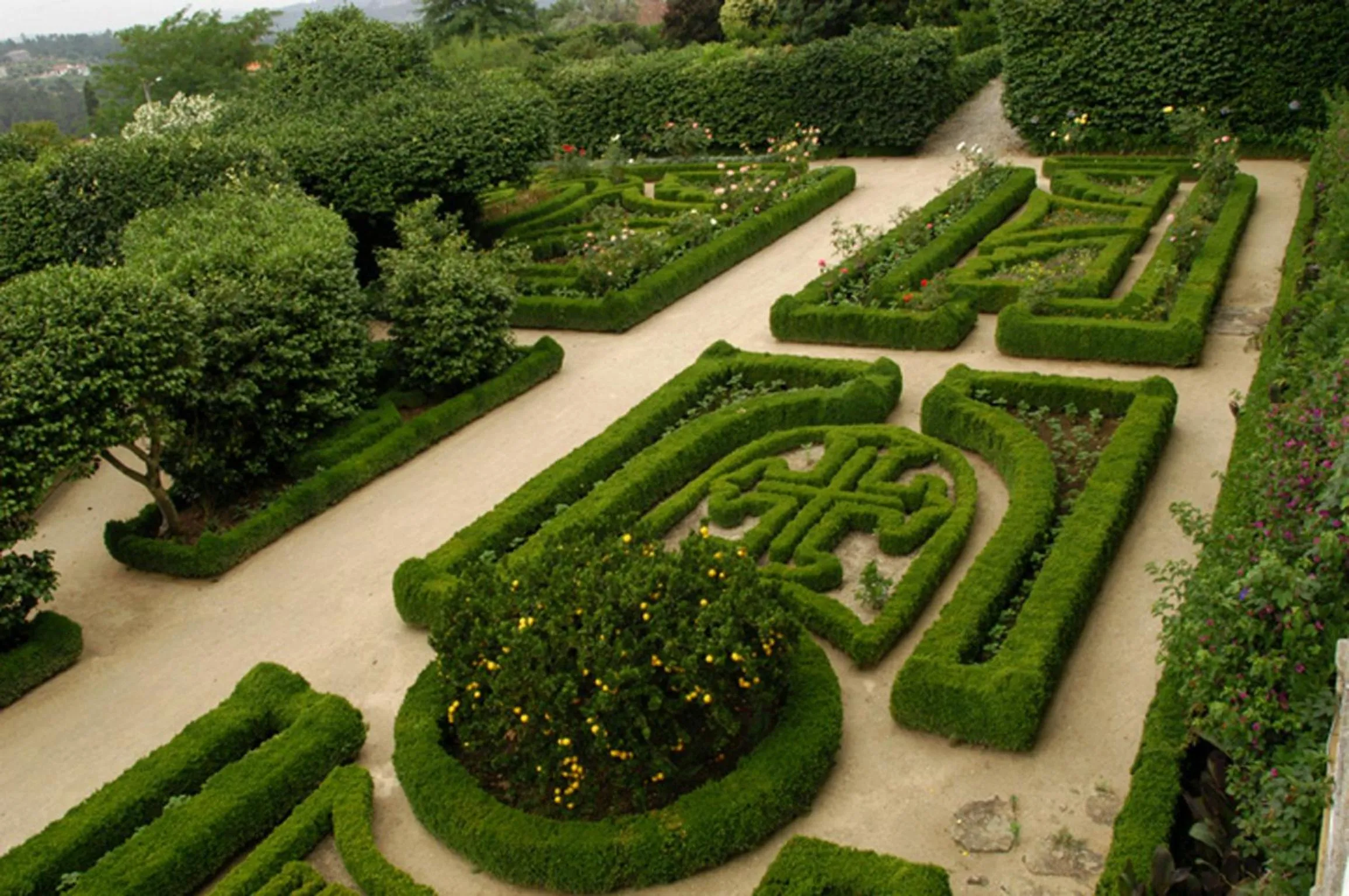 Garden in Parador Casa Da Insua