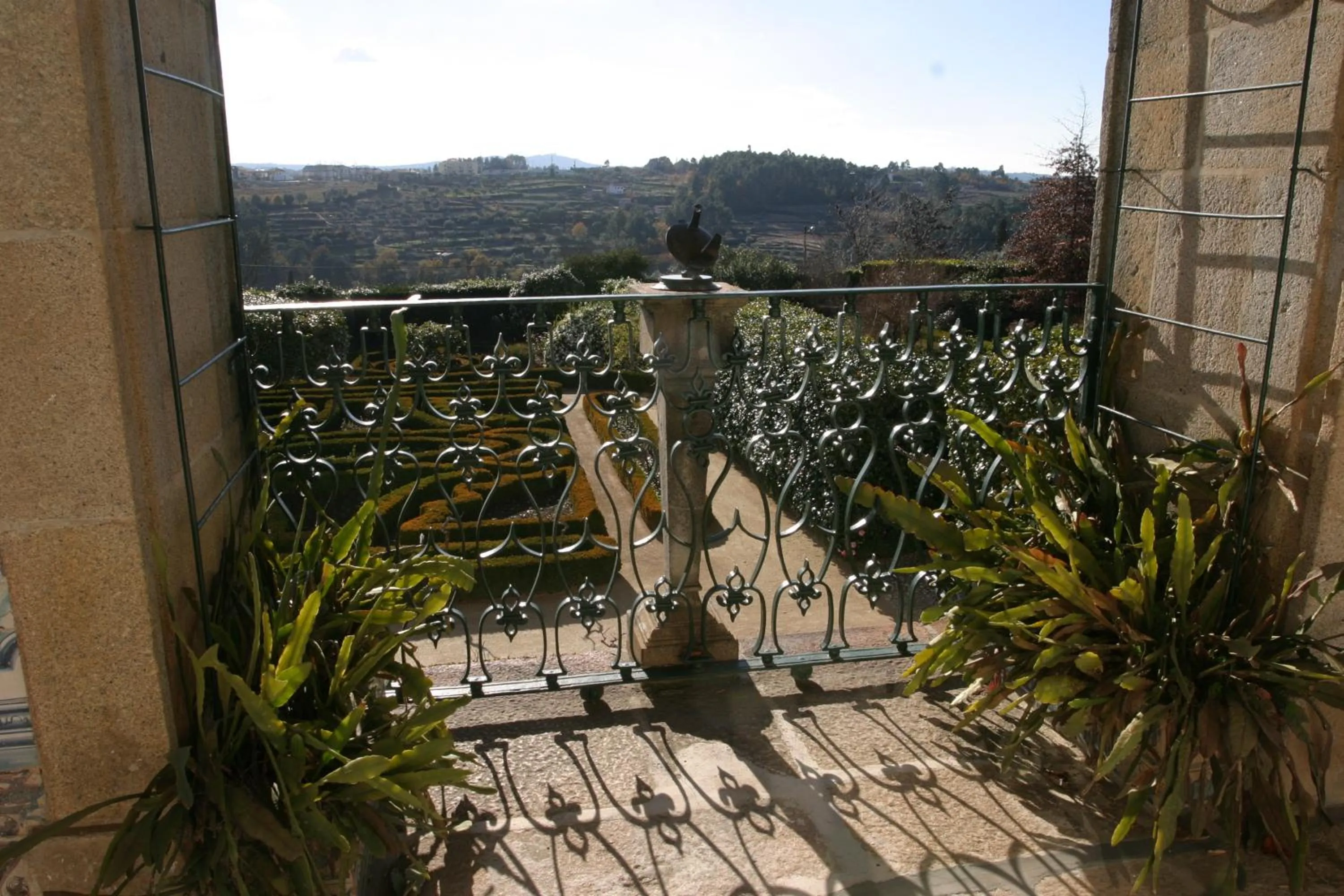 Garden in Parador Casa Da Insua