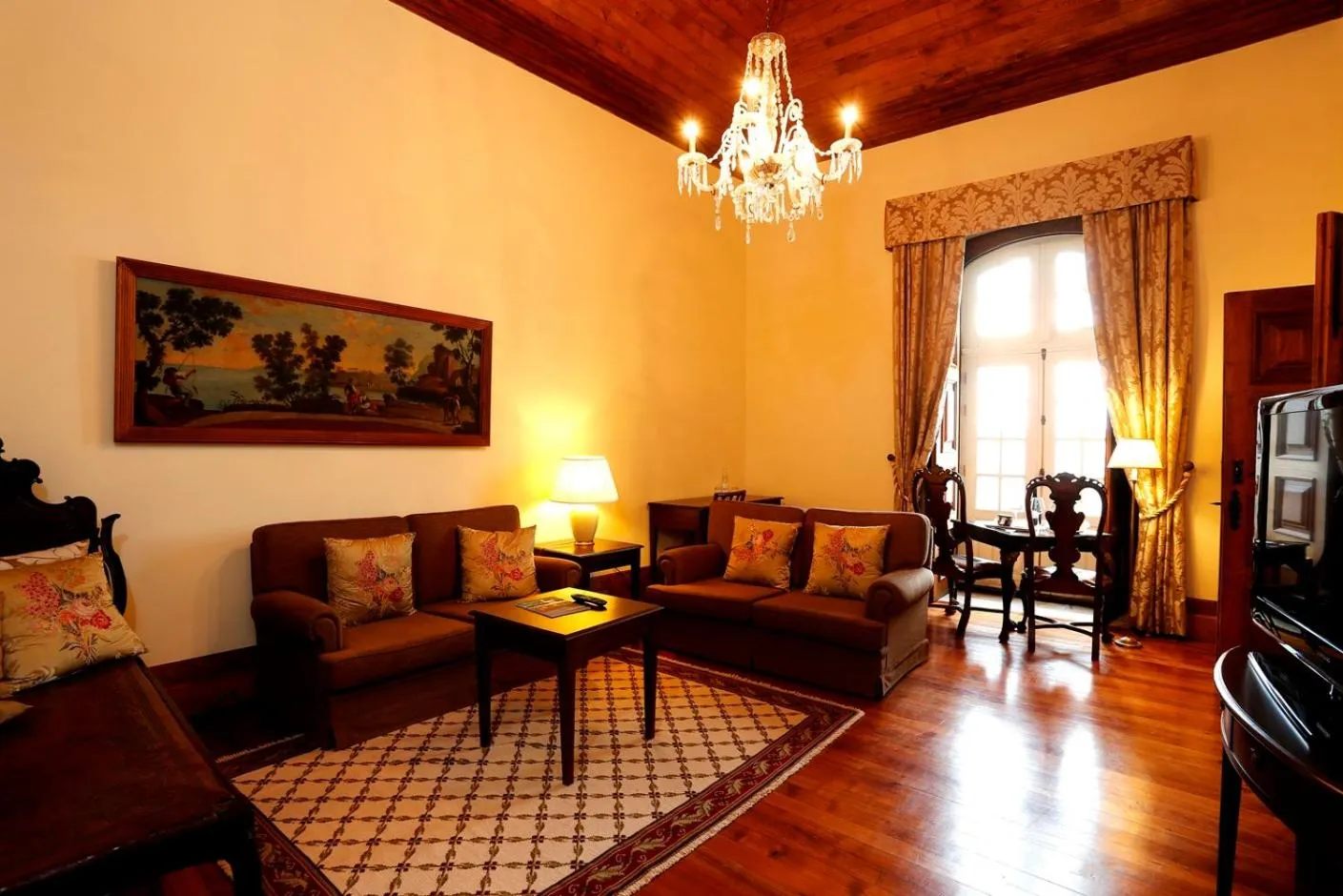 Decorative detail in Parador Casa Da Insua