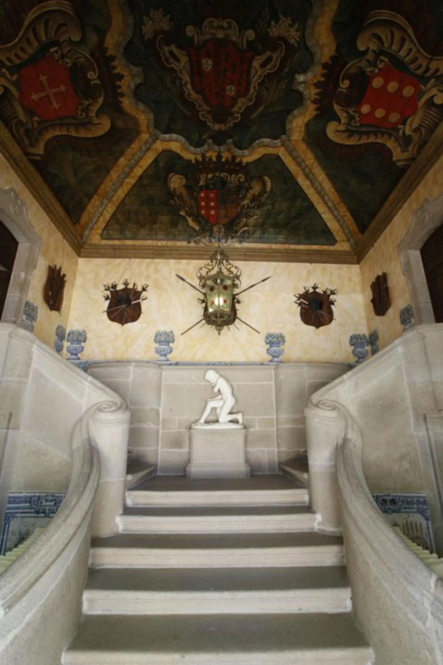 Lobby or reception in Parador Casa Da Insua