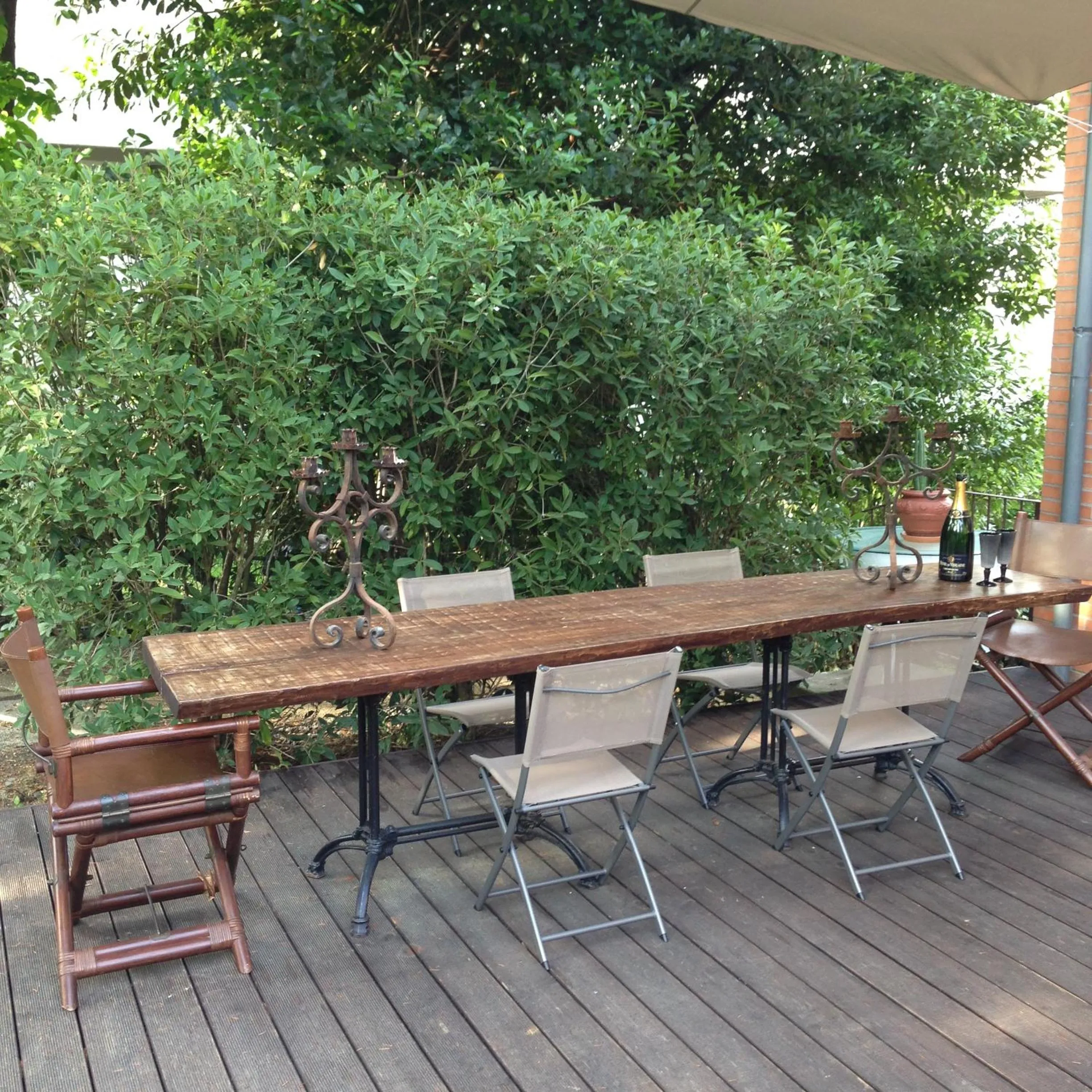 Garden in B&B Il Picchio