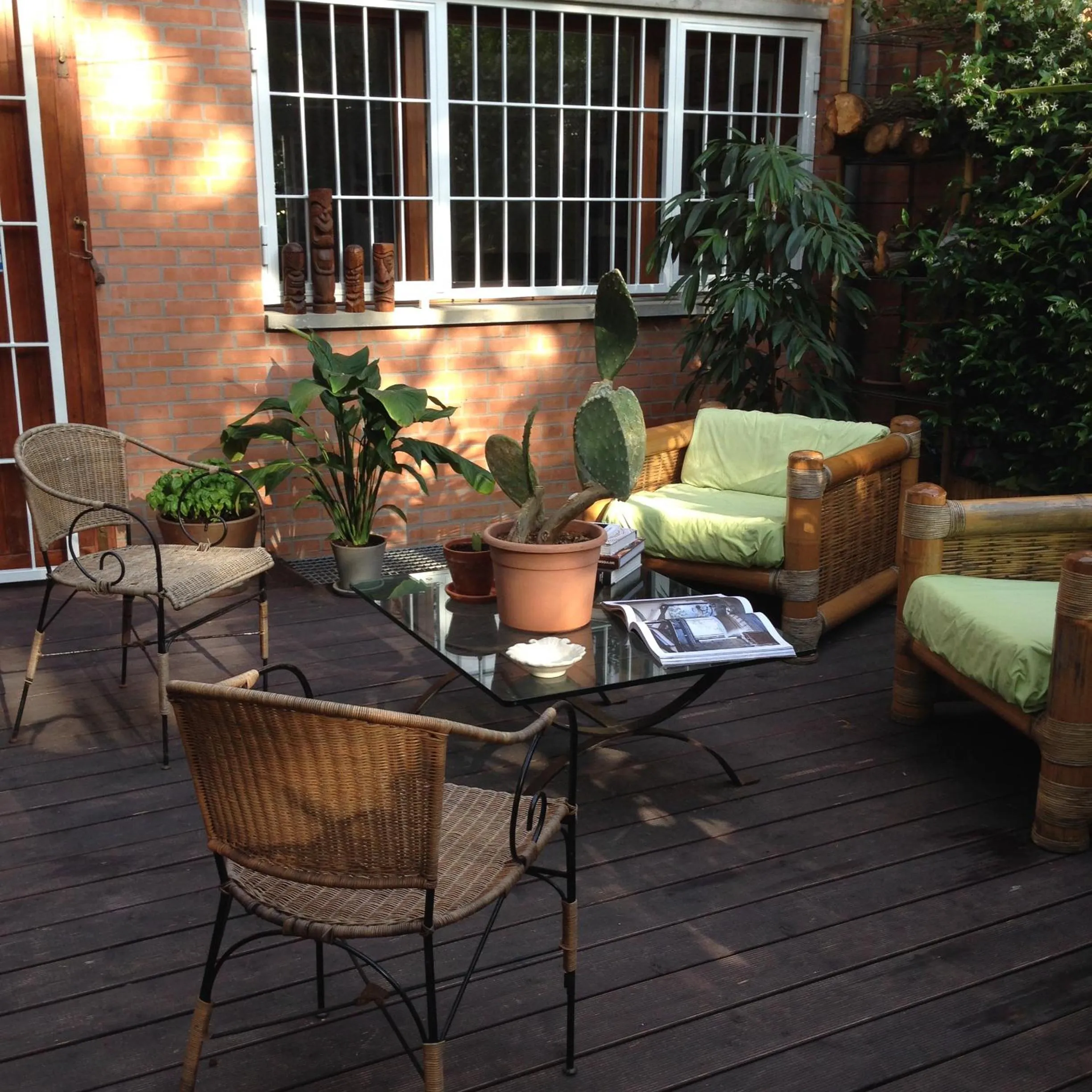 Garden in B&B Il Picchio