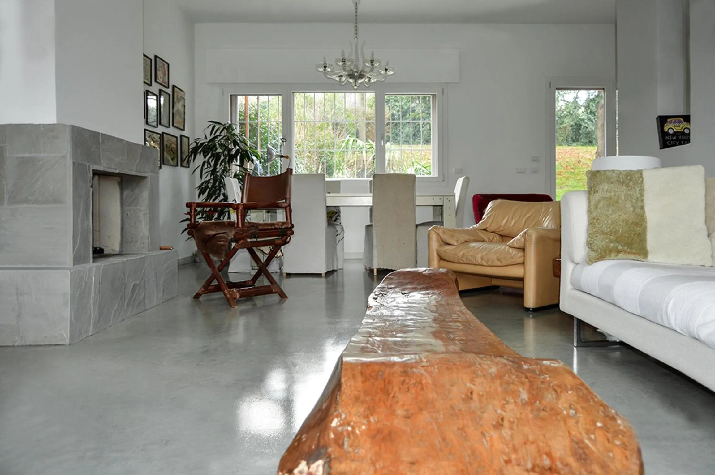 Living room in B&B Il Picchio