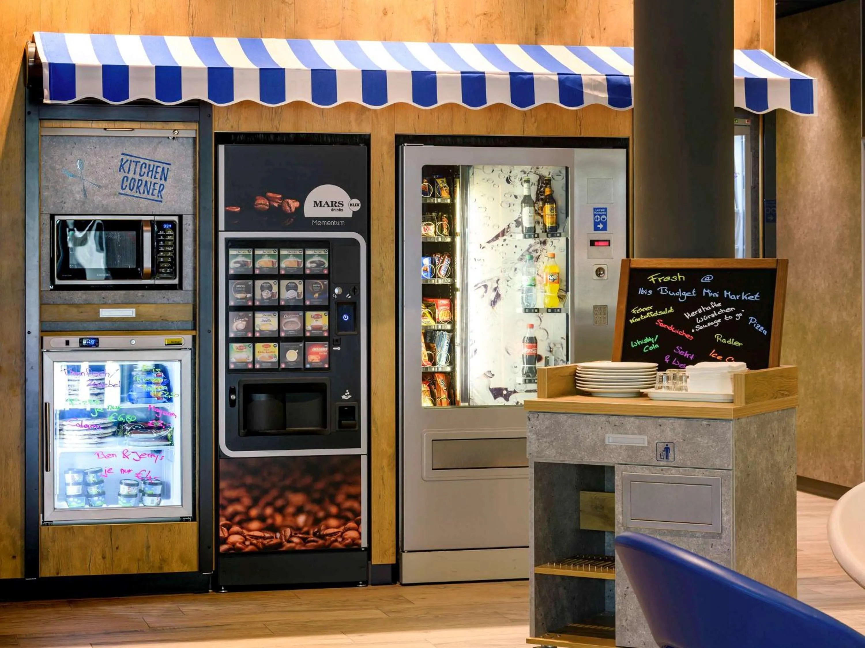 Restaurant/places to eat in ibis budget Muenchen Ost Messe