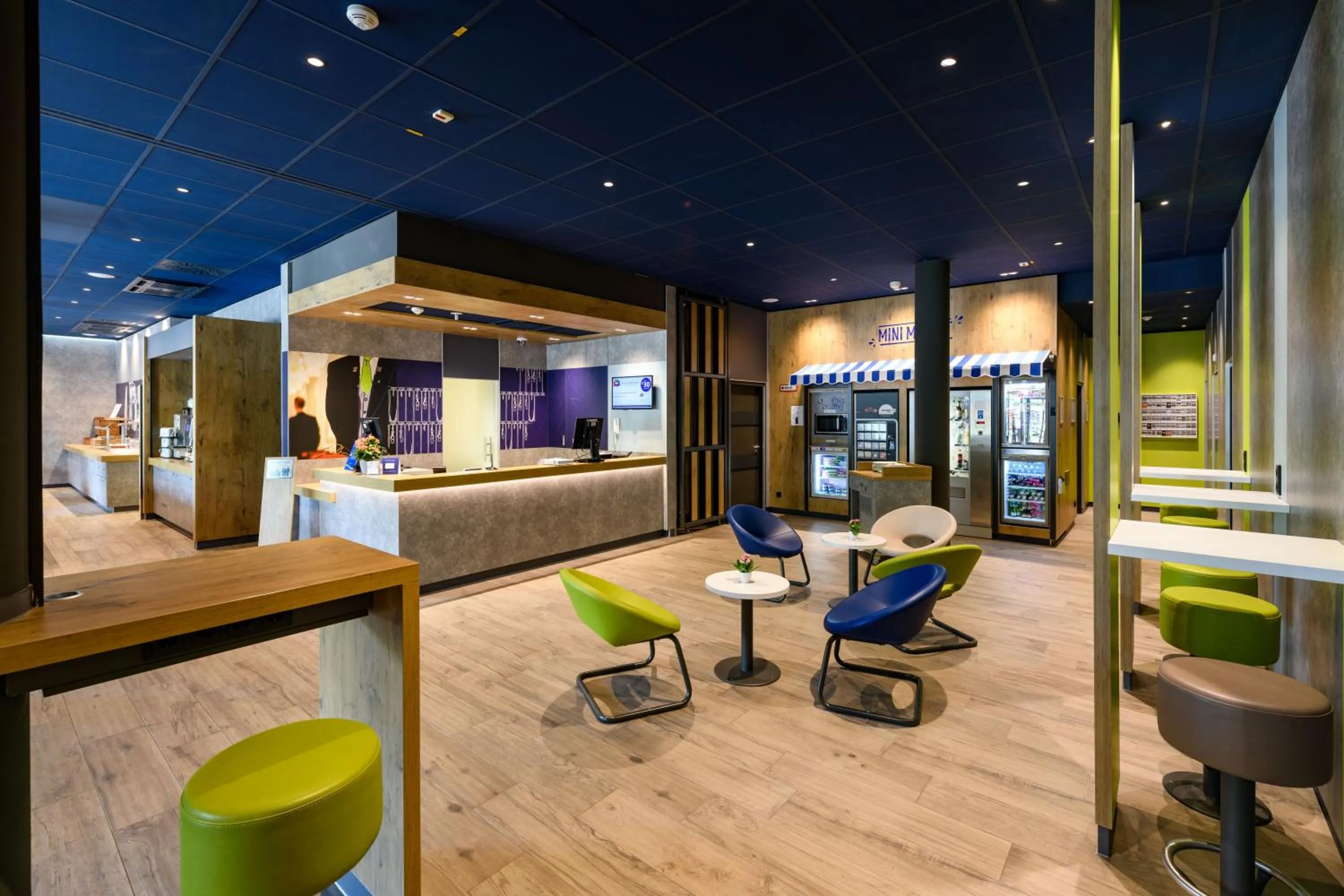 Lobby or reception in ibis budget Muenchen Ost Messe