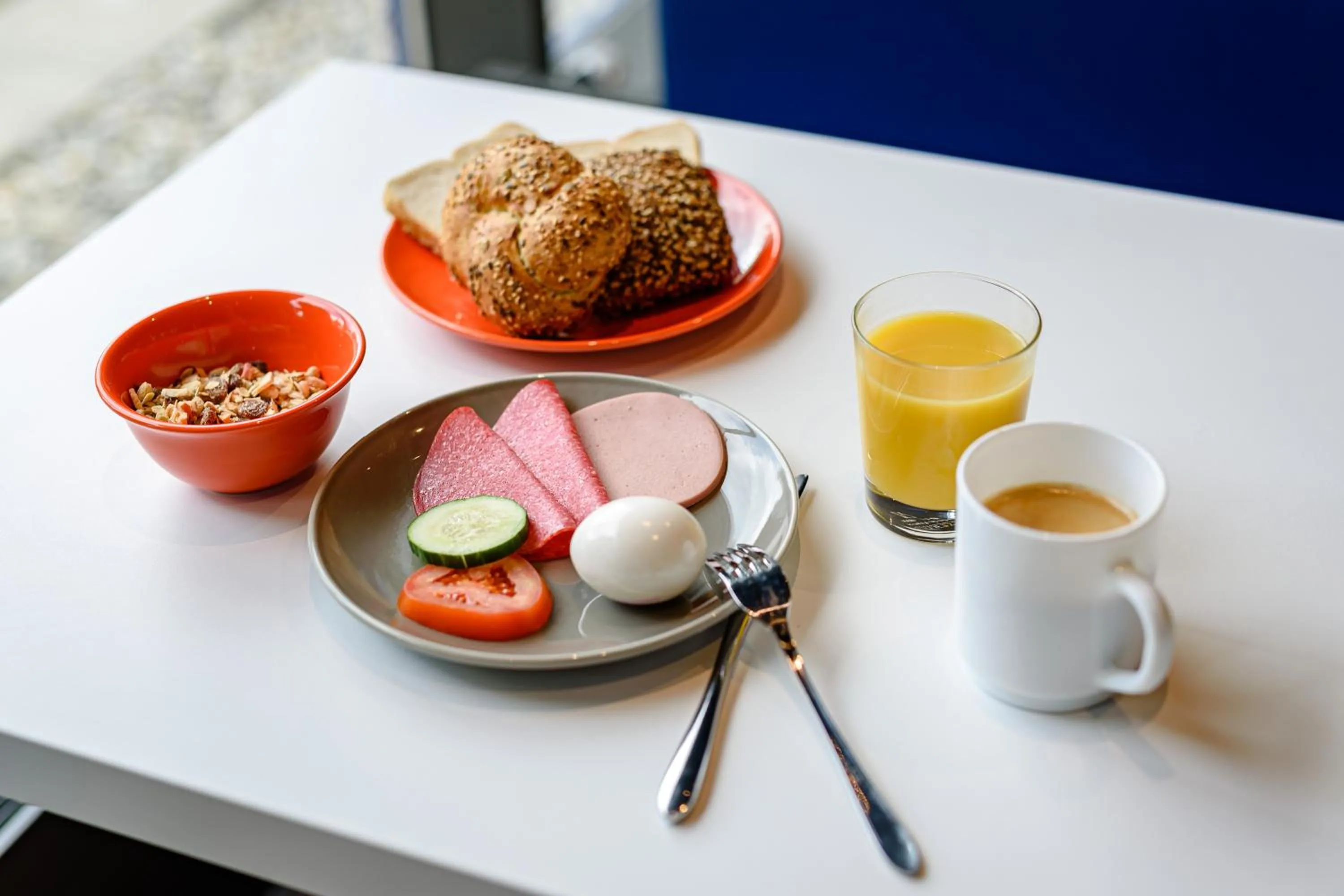 Buffet breakfast in ibis budget Muenchen Ost Messe