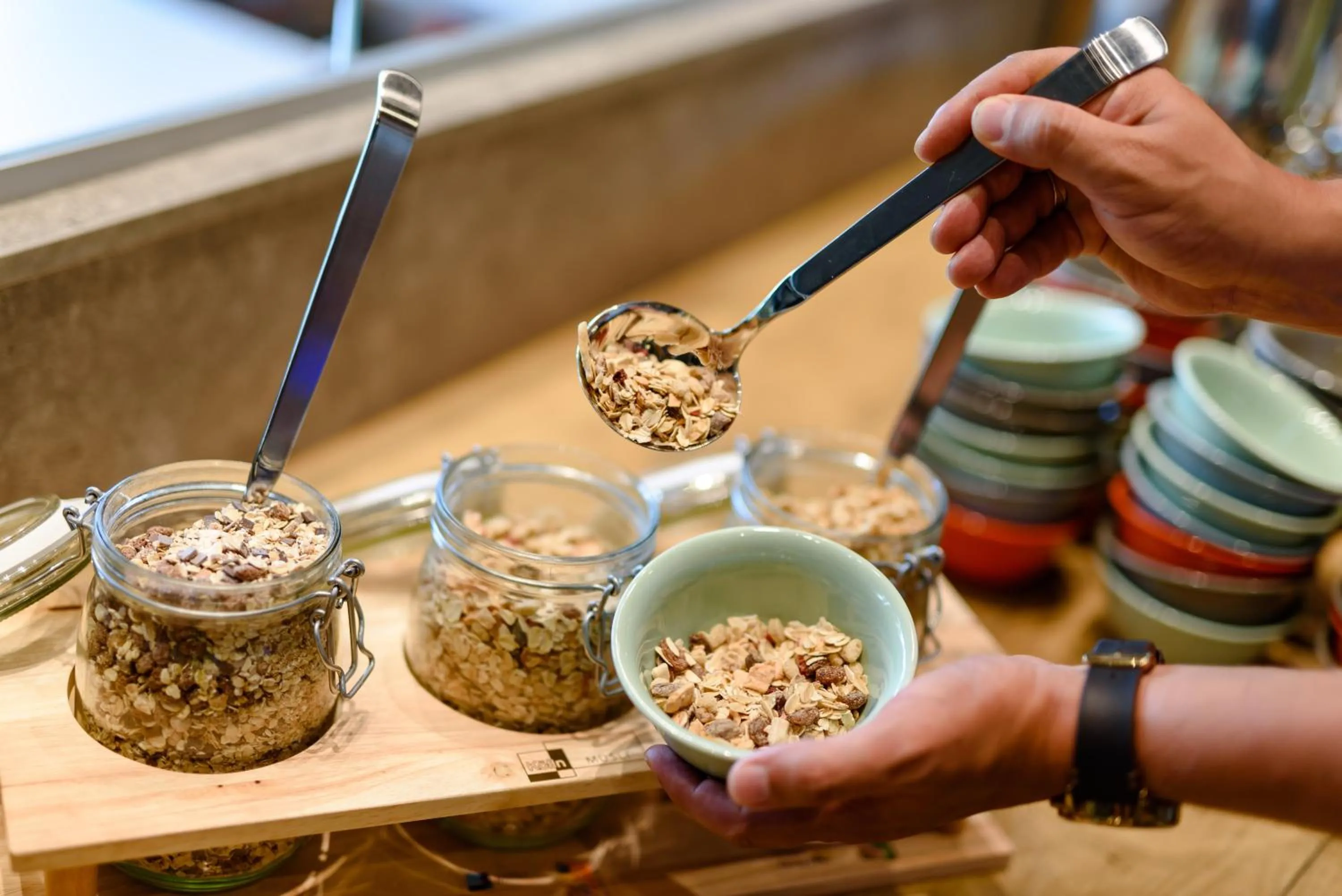 Buffet breakfast in ibis budget Muenchen Ost Messe