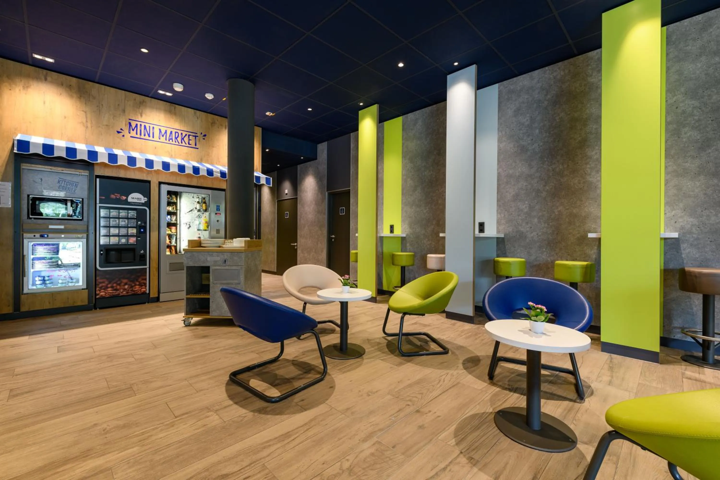 Lobby or reception in ibis budget Muenchen Ost Messe