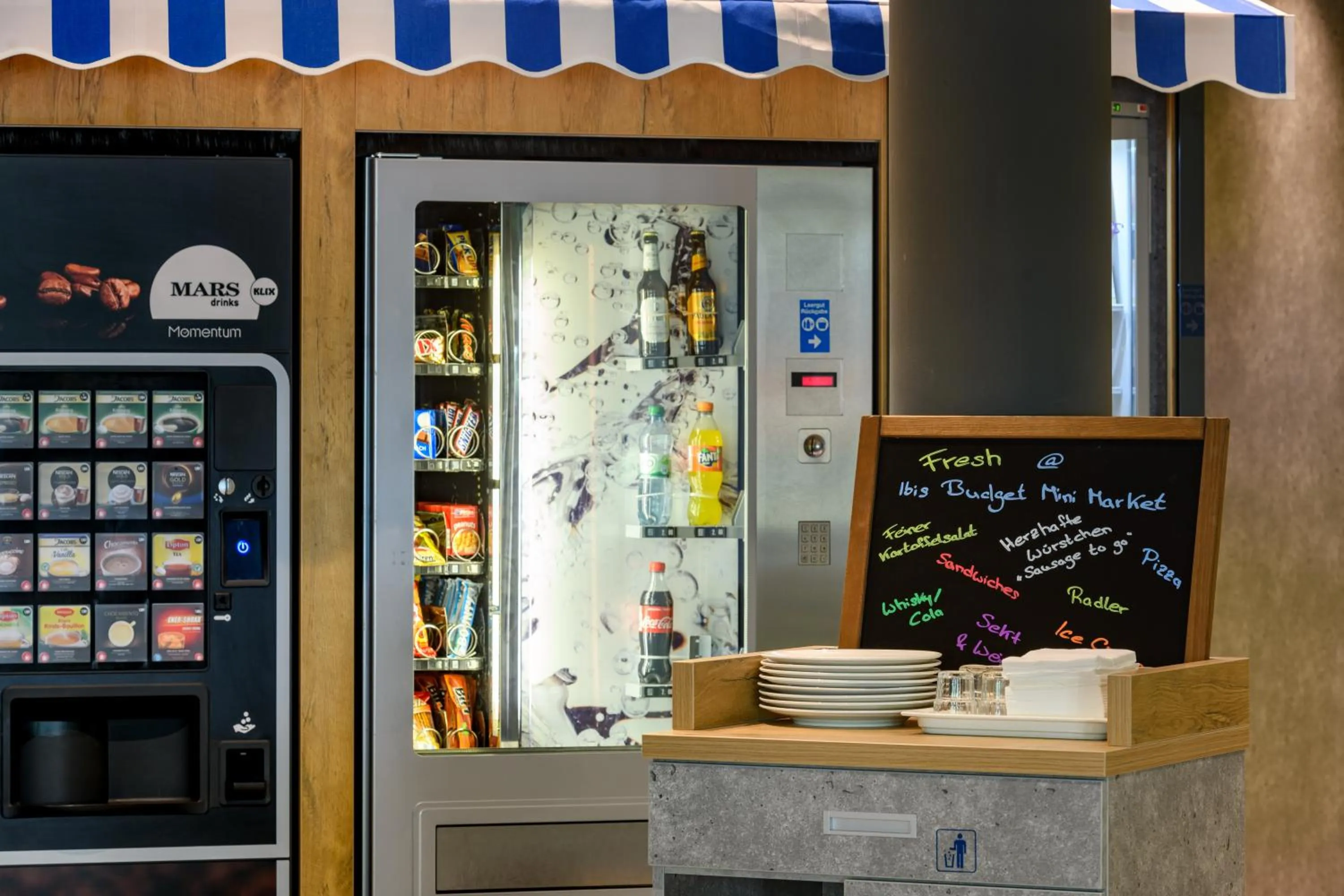 On-site shops in ibis budget Muenchen Ost Messe