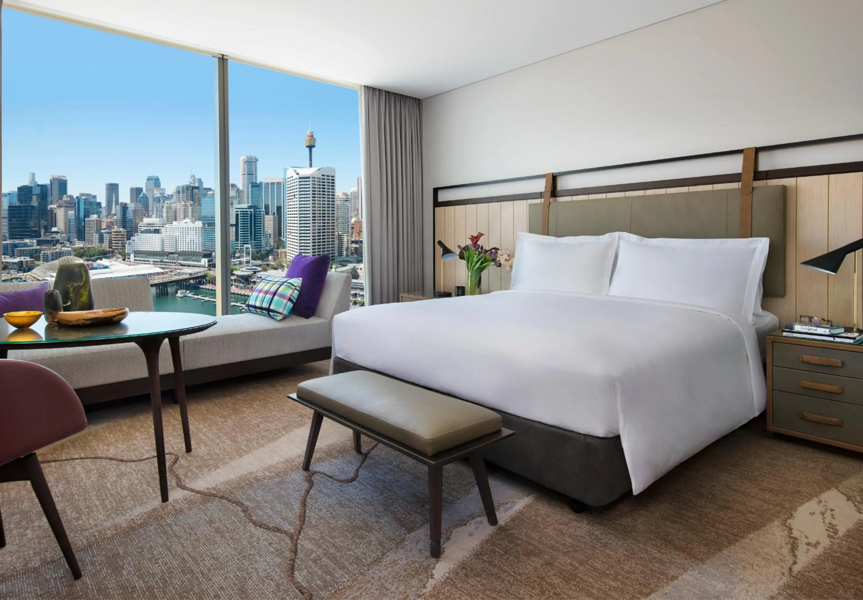 Photo of the whole room, Bed in Sofitel Sydney Darling Harbour