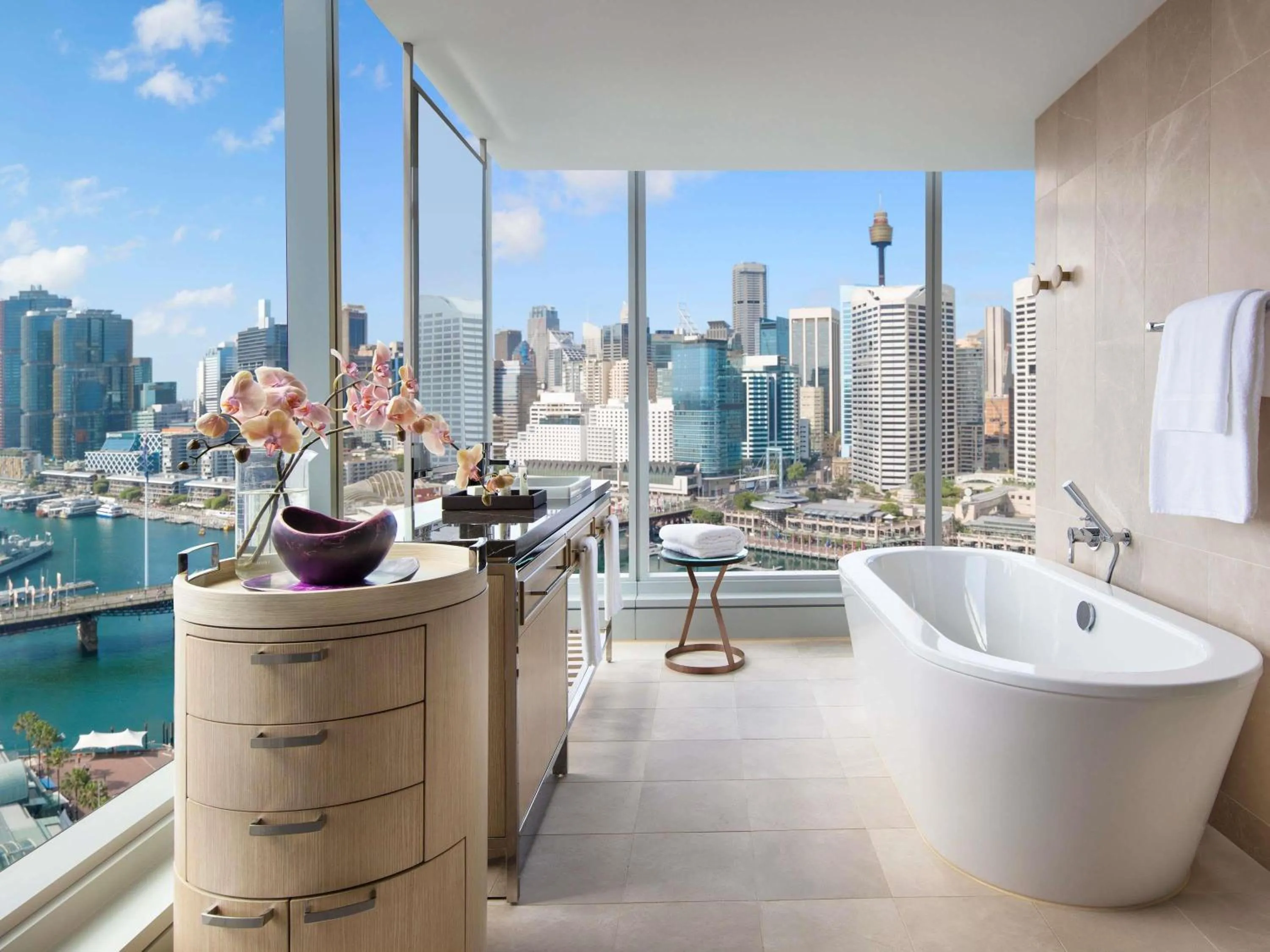 Bathroom in Sofitel Sydney Darling Harbour