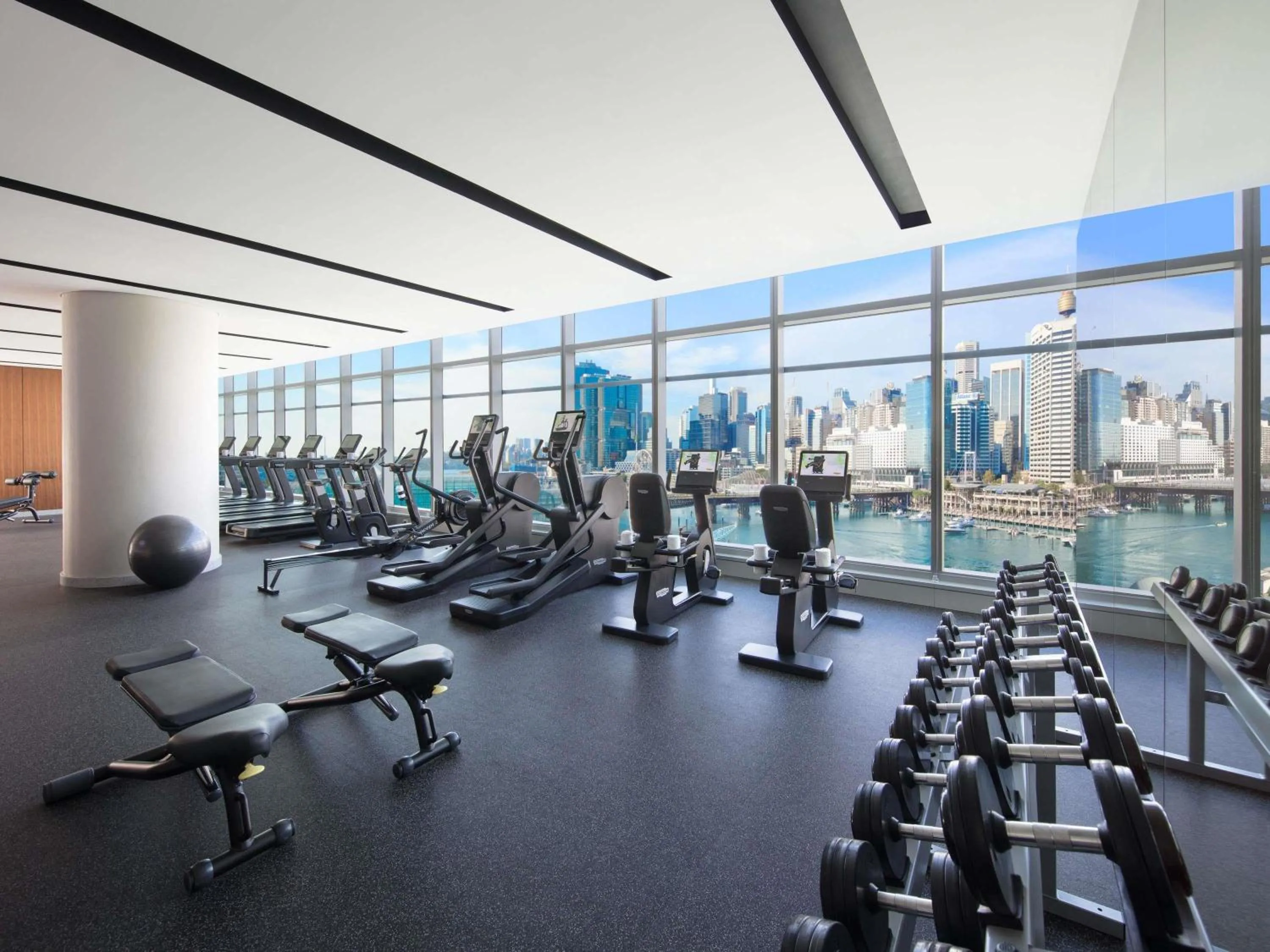 Fitness centre/facilities in Sofitel Sydney Darling Harbour
