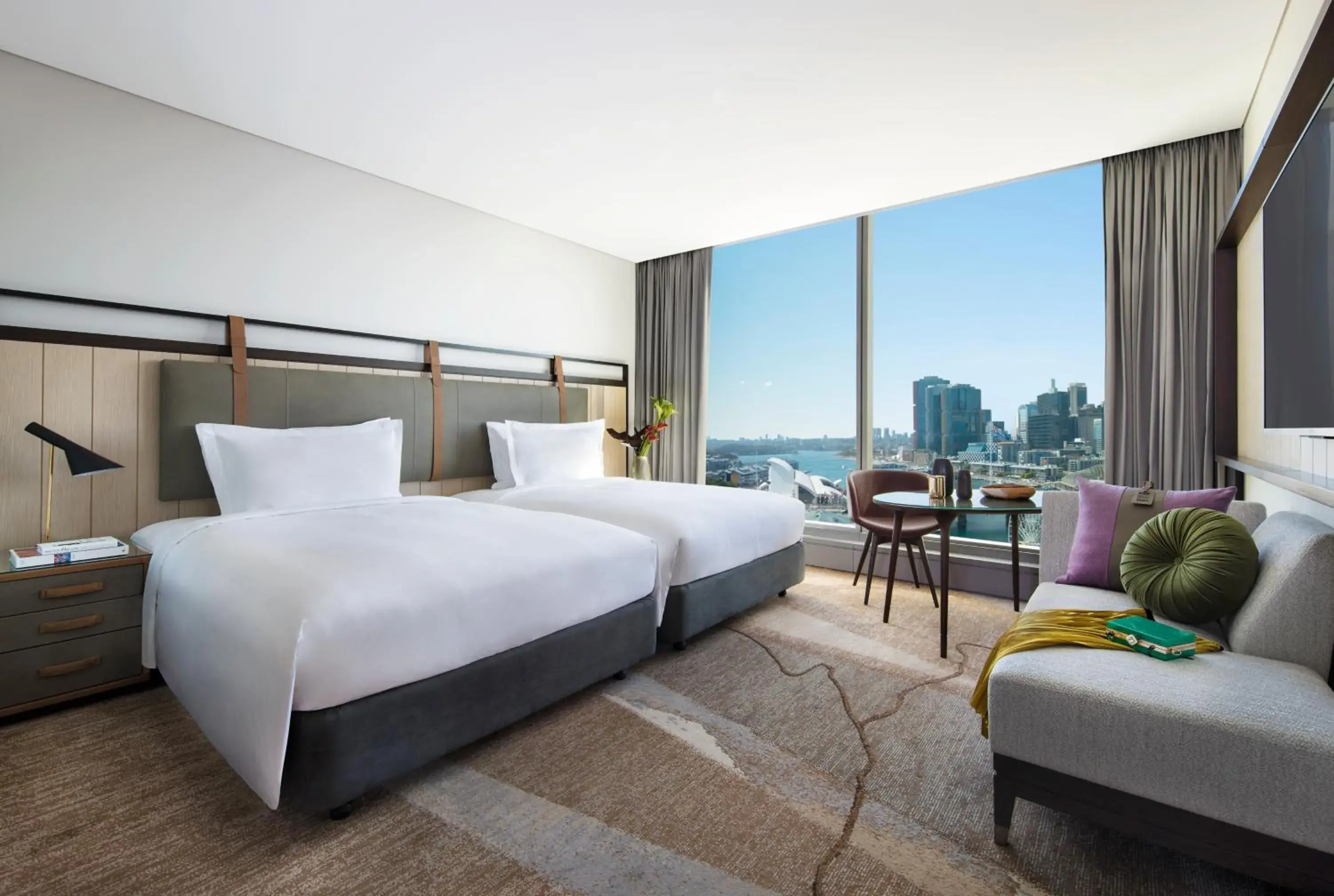 Superior Room with Two Double Beds and Darling Harbor View in Sofitel Sydney Darling Harbour Superior Room with Two Double Beds and Darling Harbor View in Sofitel Sydney Darling Harbour