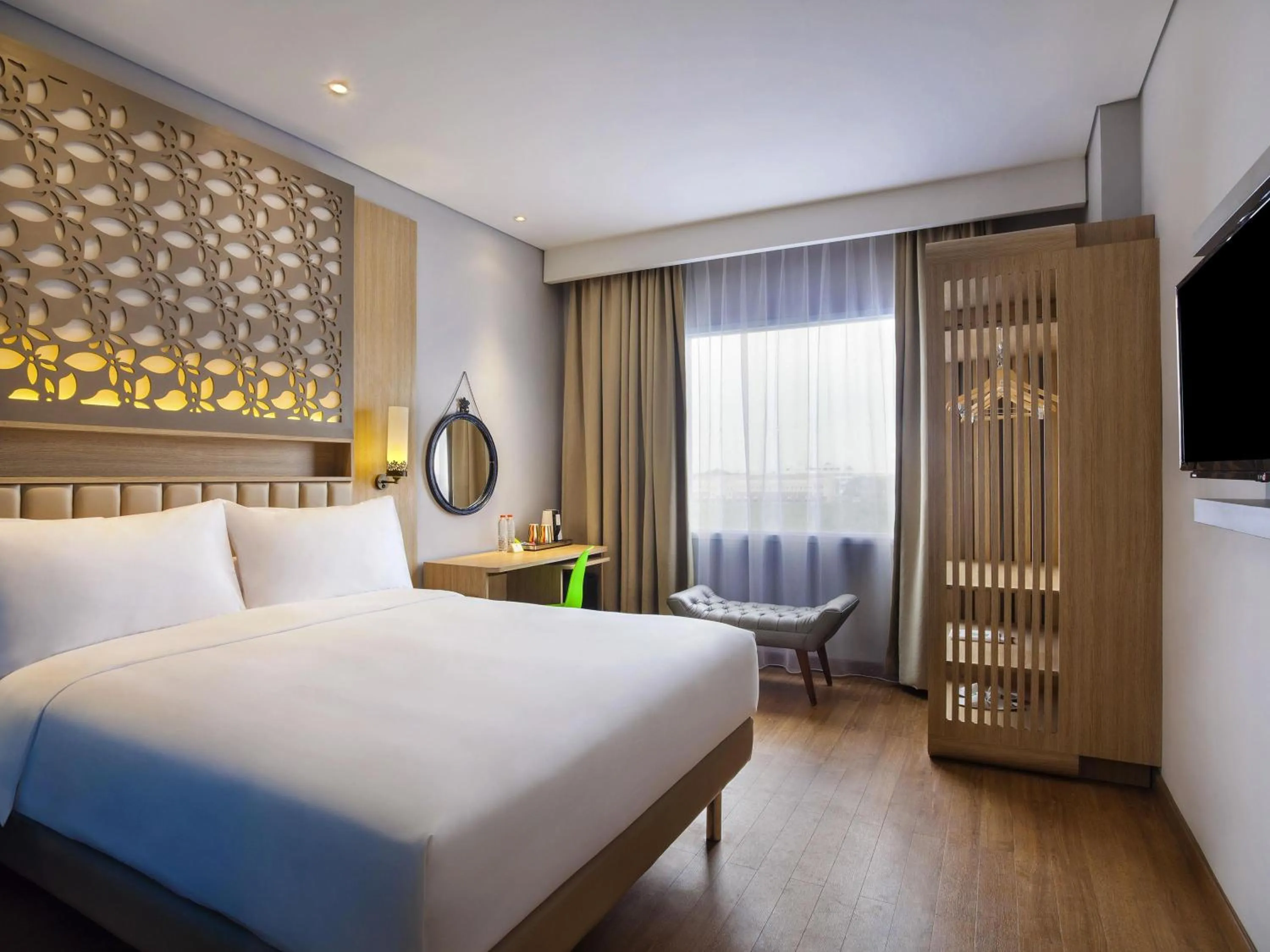 Bedroom, Bed in ibis Styles Cikarang
