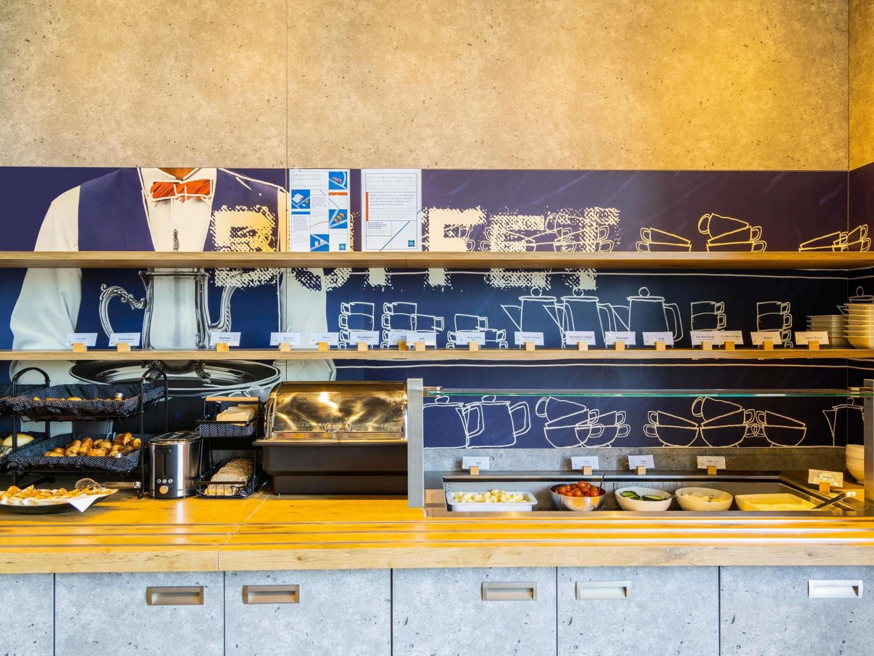 Breakfast in ibis budget Muenchen City Olympiapark