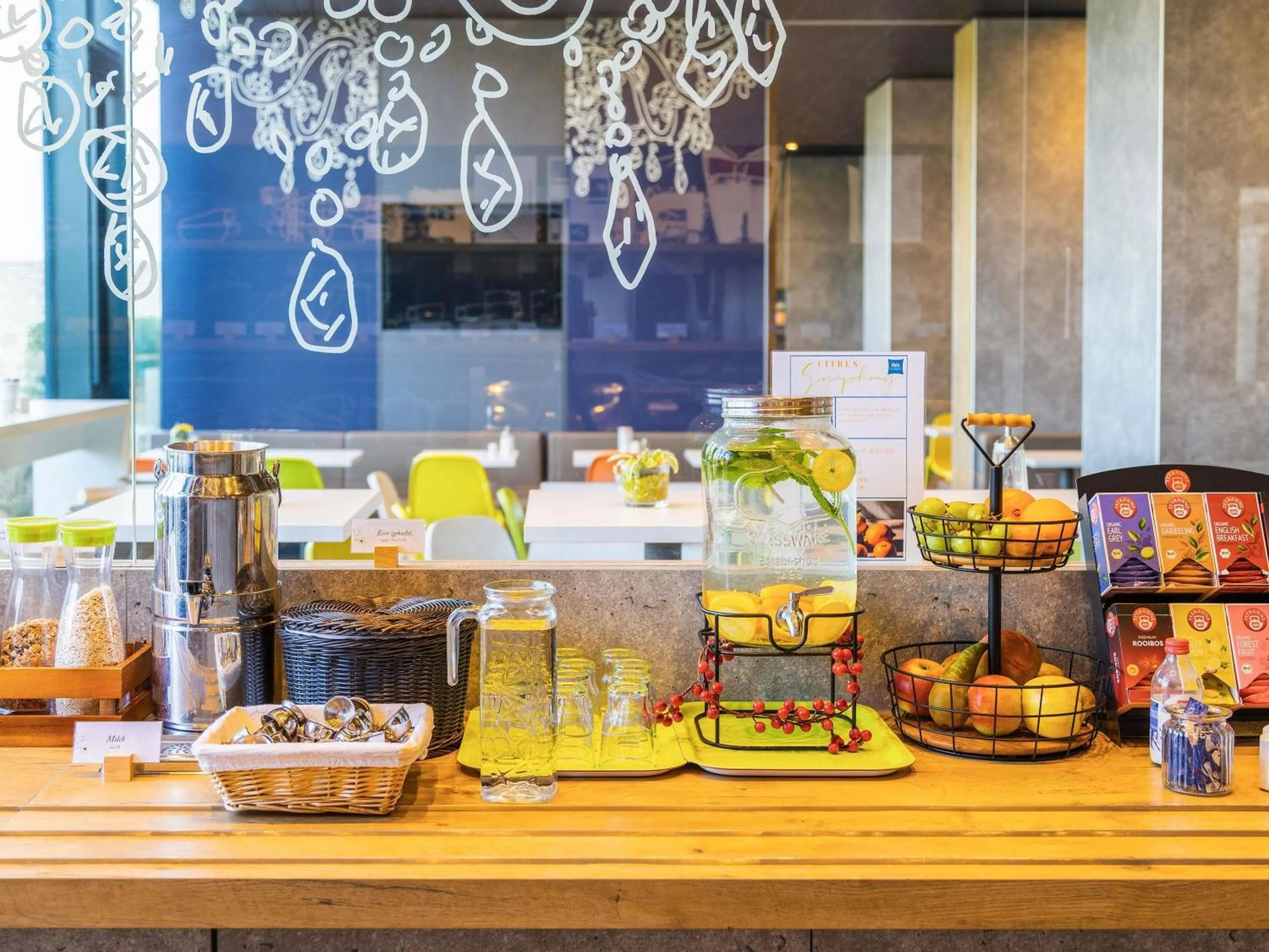 Breakfast in ibis budget Muenchen City Olympiapark