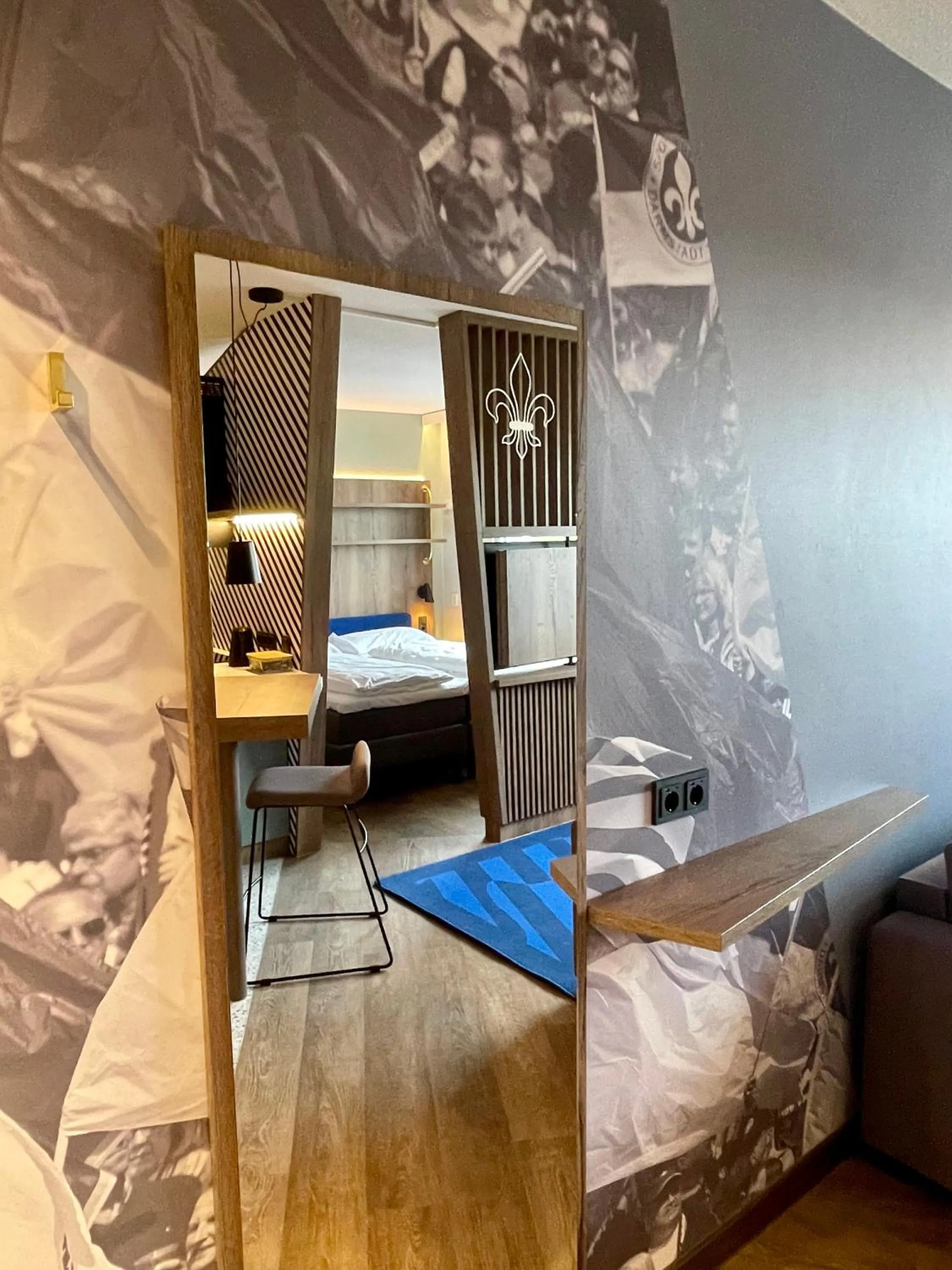 Bed in Felix Hotel Darmstadt