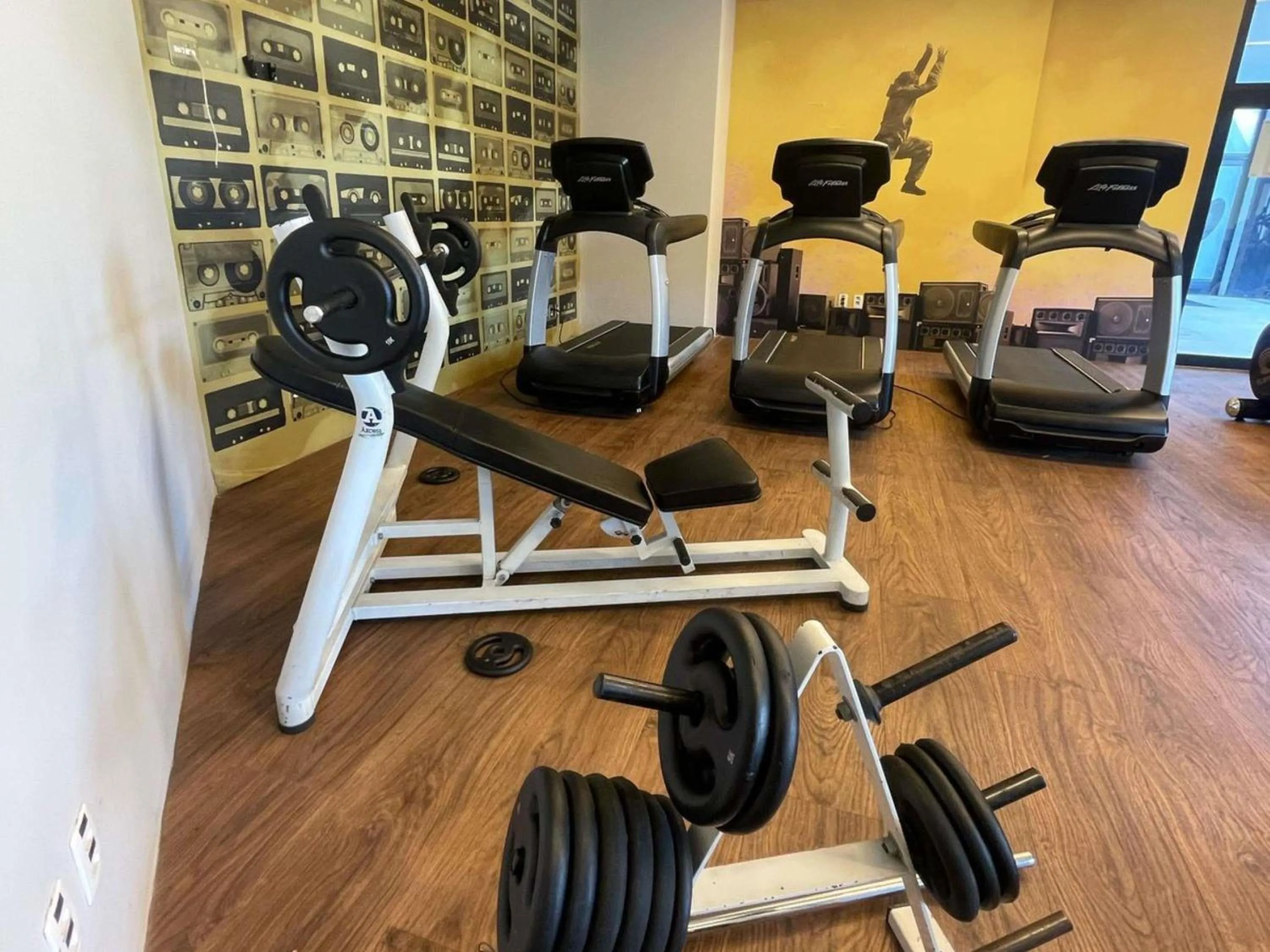 Fitness centre/facilities in ibis Styles Taubate