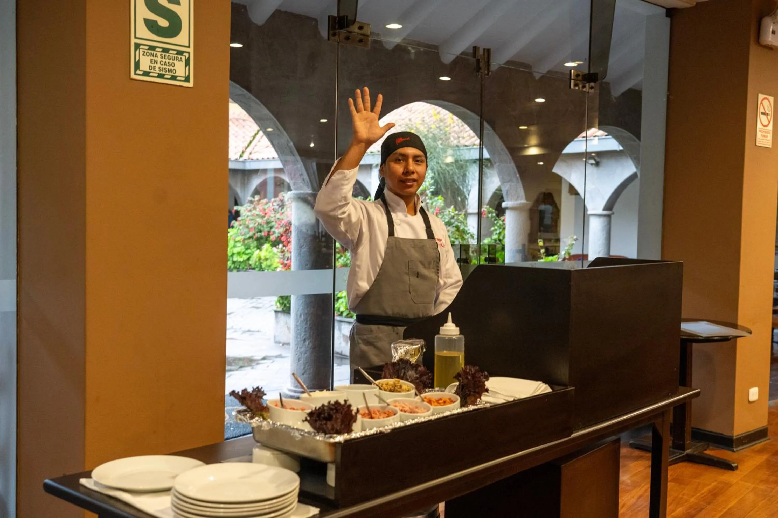 Staff in Hotel Jose Antonio Cusco