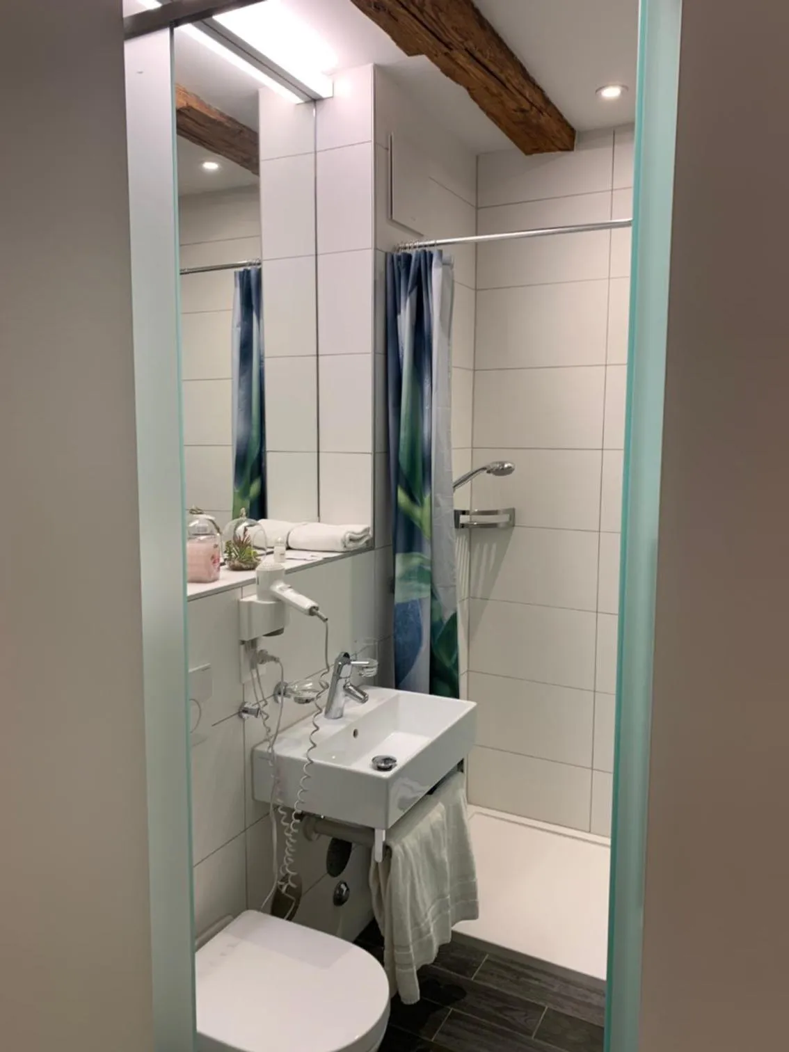 Shower in smartroom The Residence la Cittadella Baden