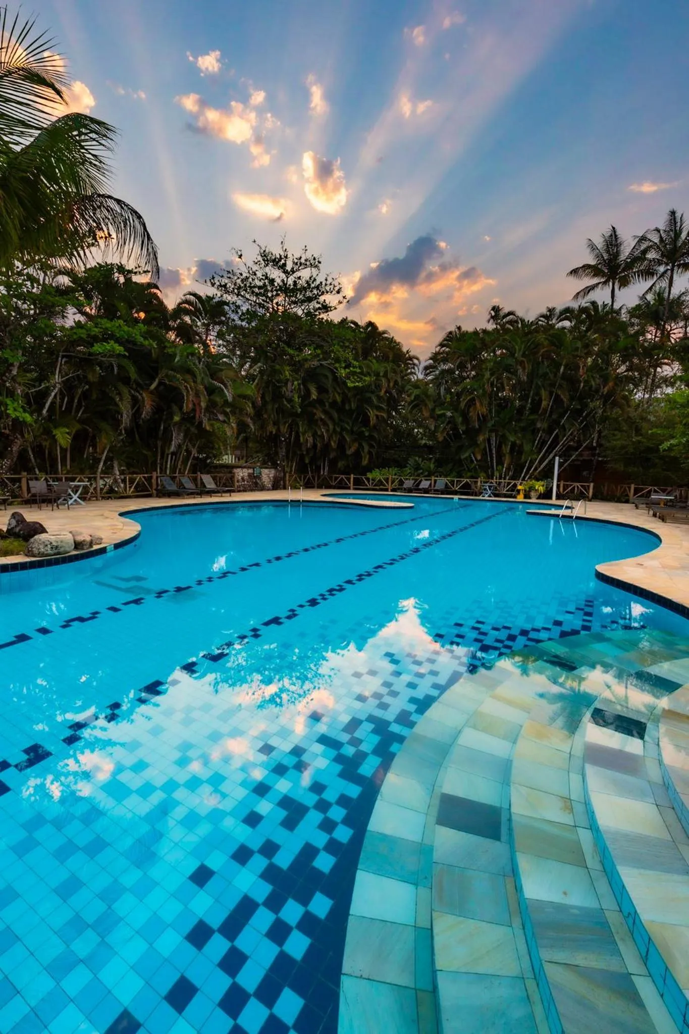 Swimming pool in Itamambuca Eco Resort
