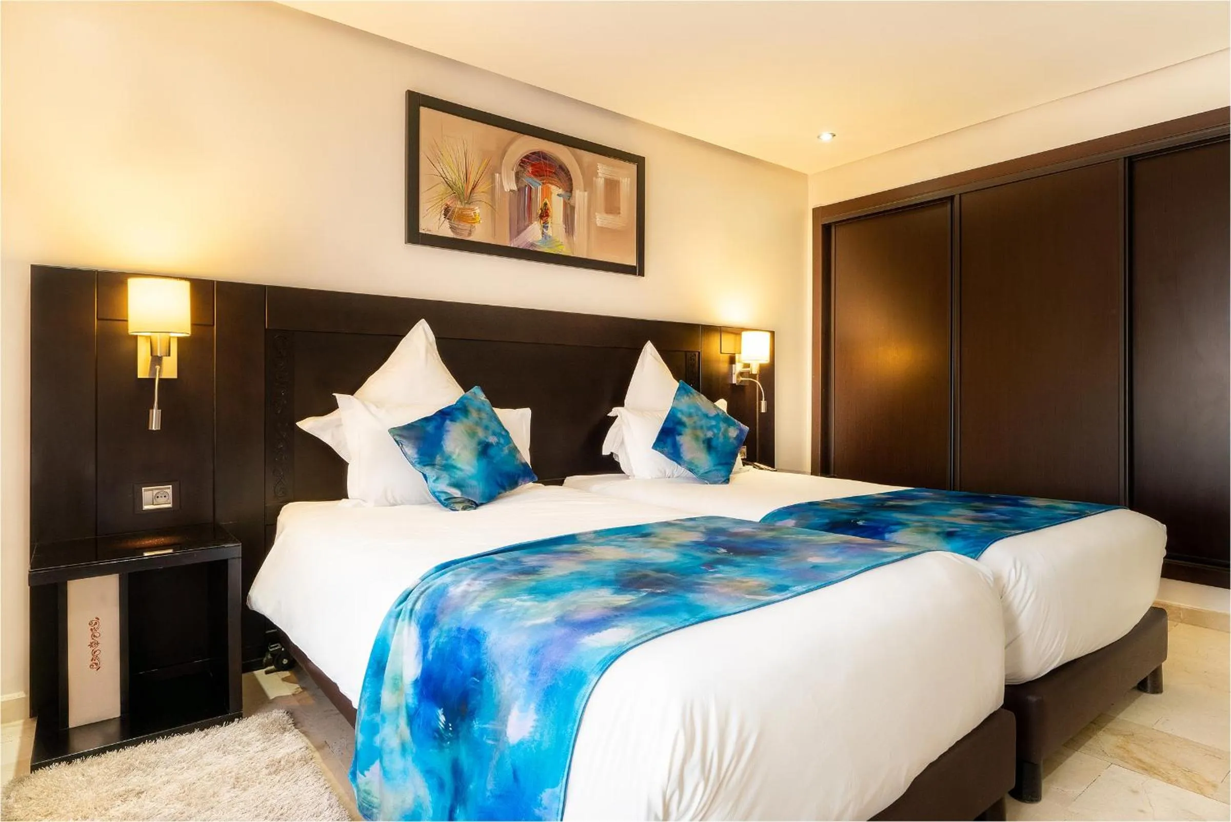 Photo of the whole room, Bed in Palm Menara Hotel Marrakech