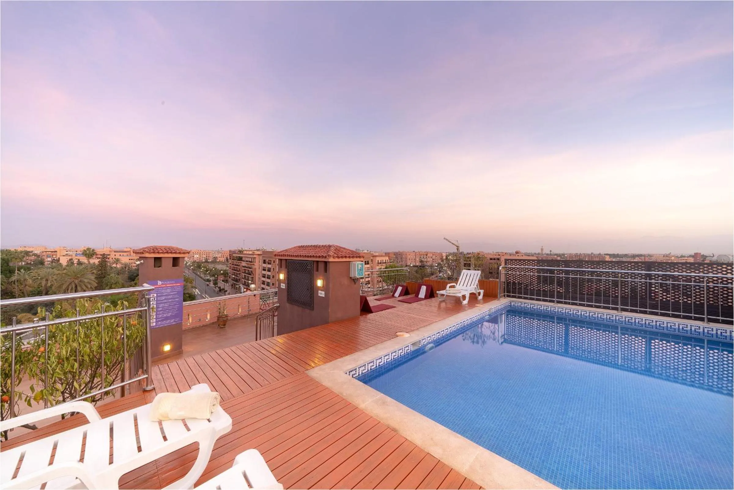 Swimming pool in Palm Menara Hotel Marrakech