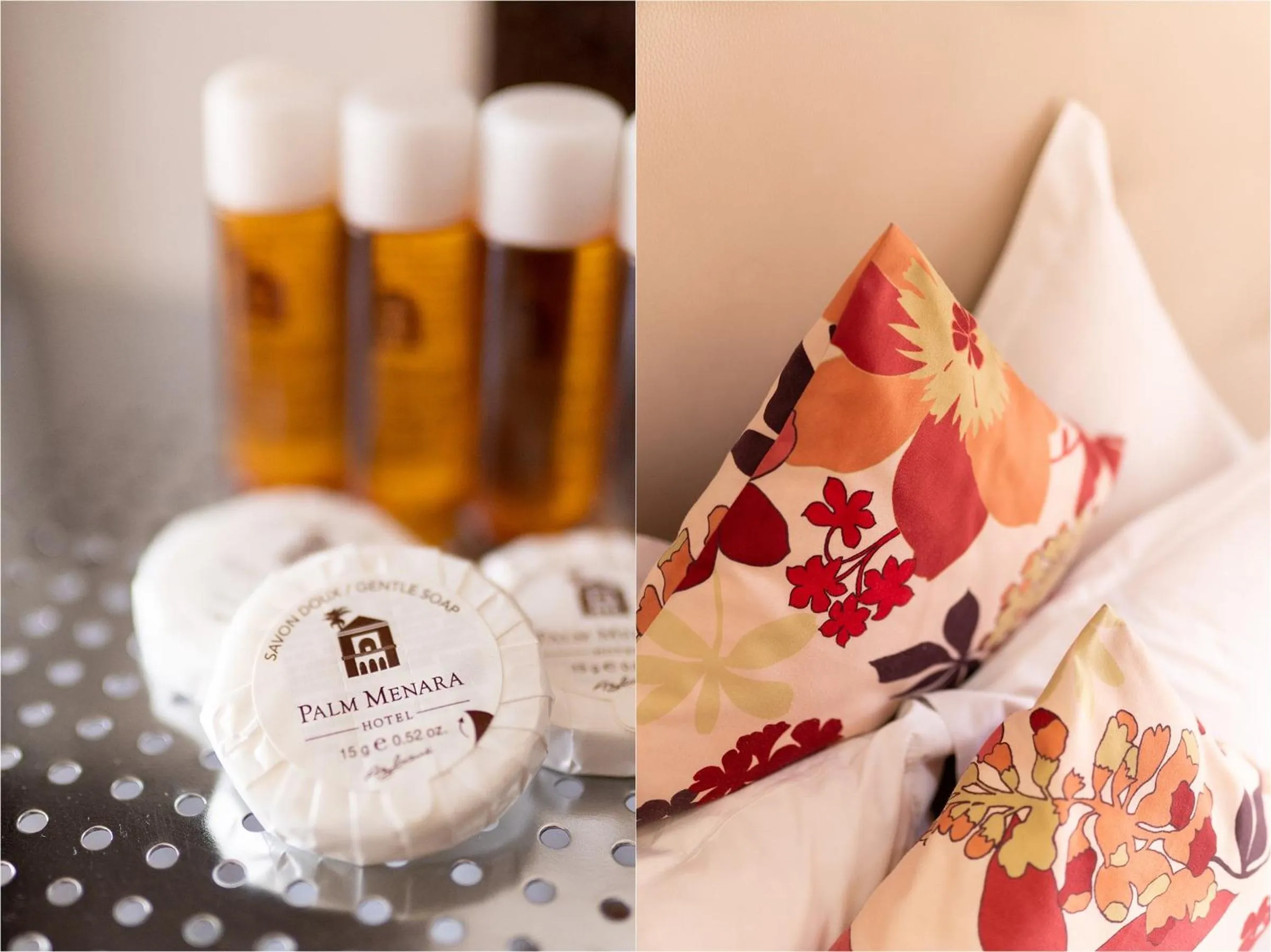 Bed in Palm Menara Hotel Marrakech