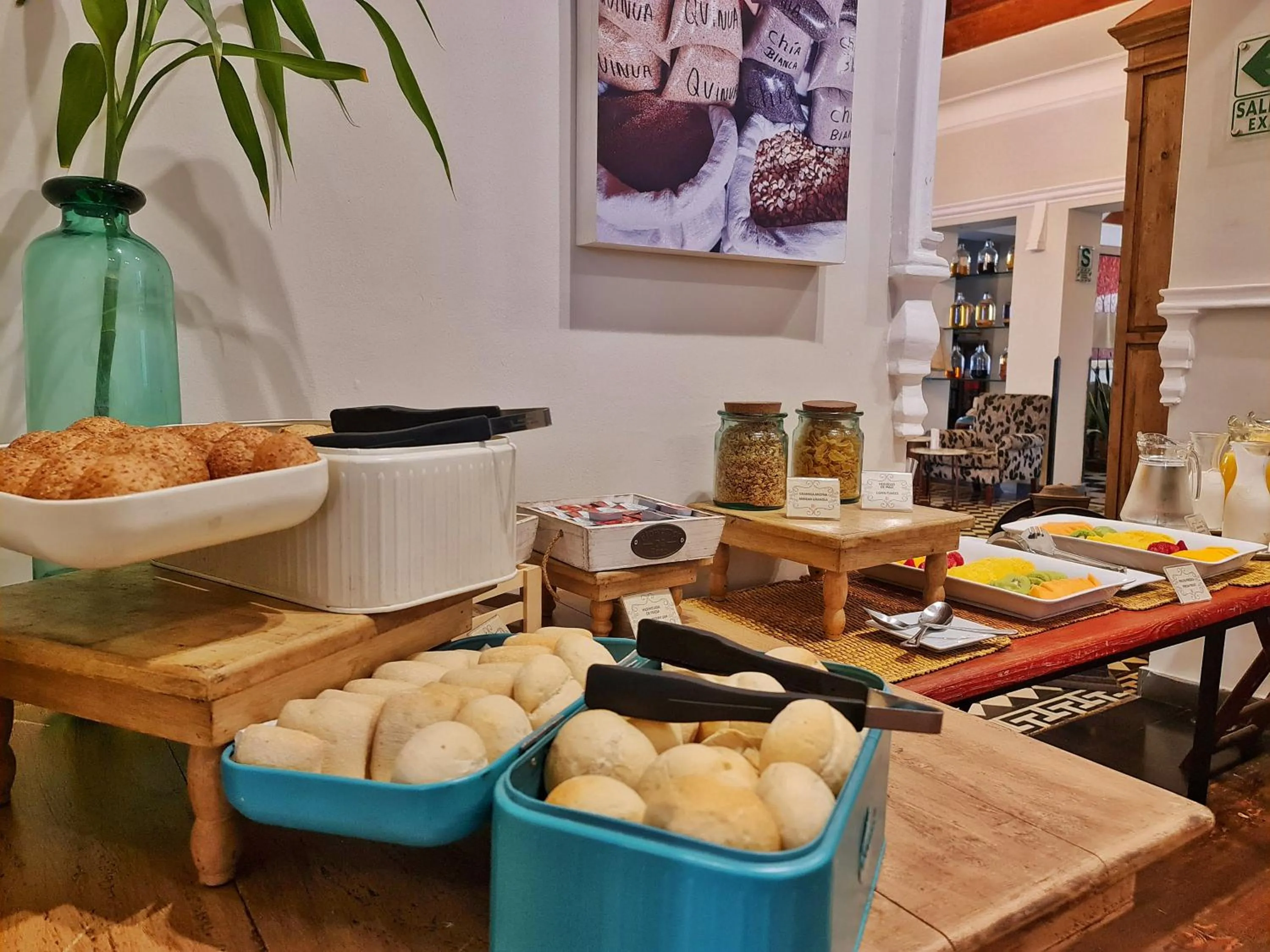 Breakfast in Hotel Antigua Miraflores