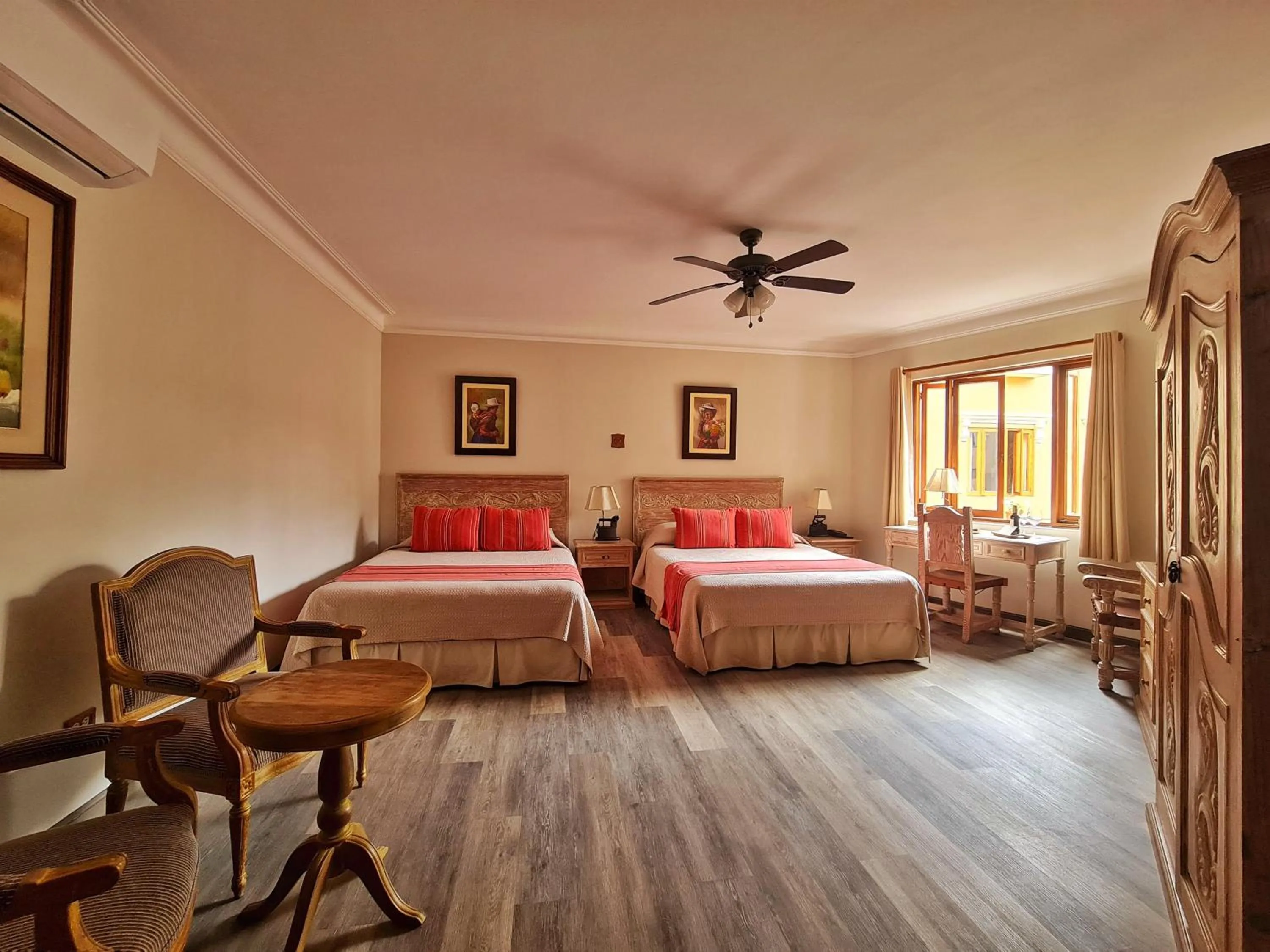 Bed in Hotel Antigua Miraflores