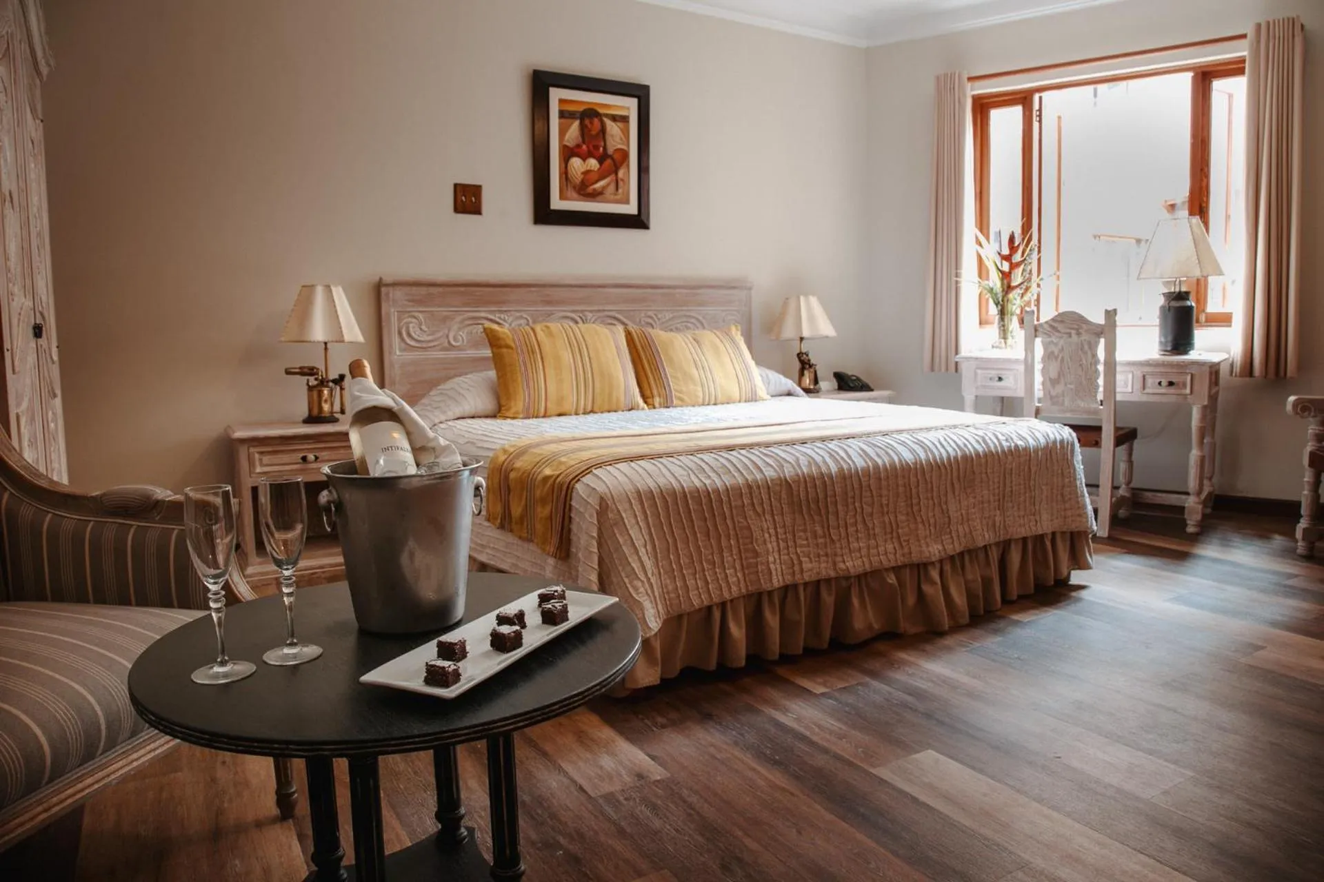 Bedroom, Bed in Hotel Antigua Miraflores