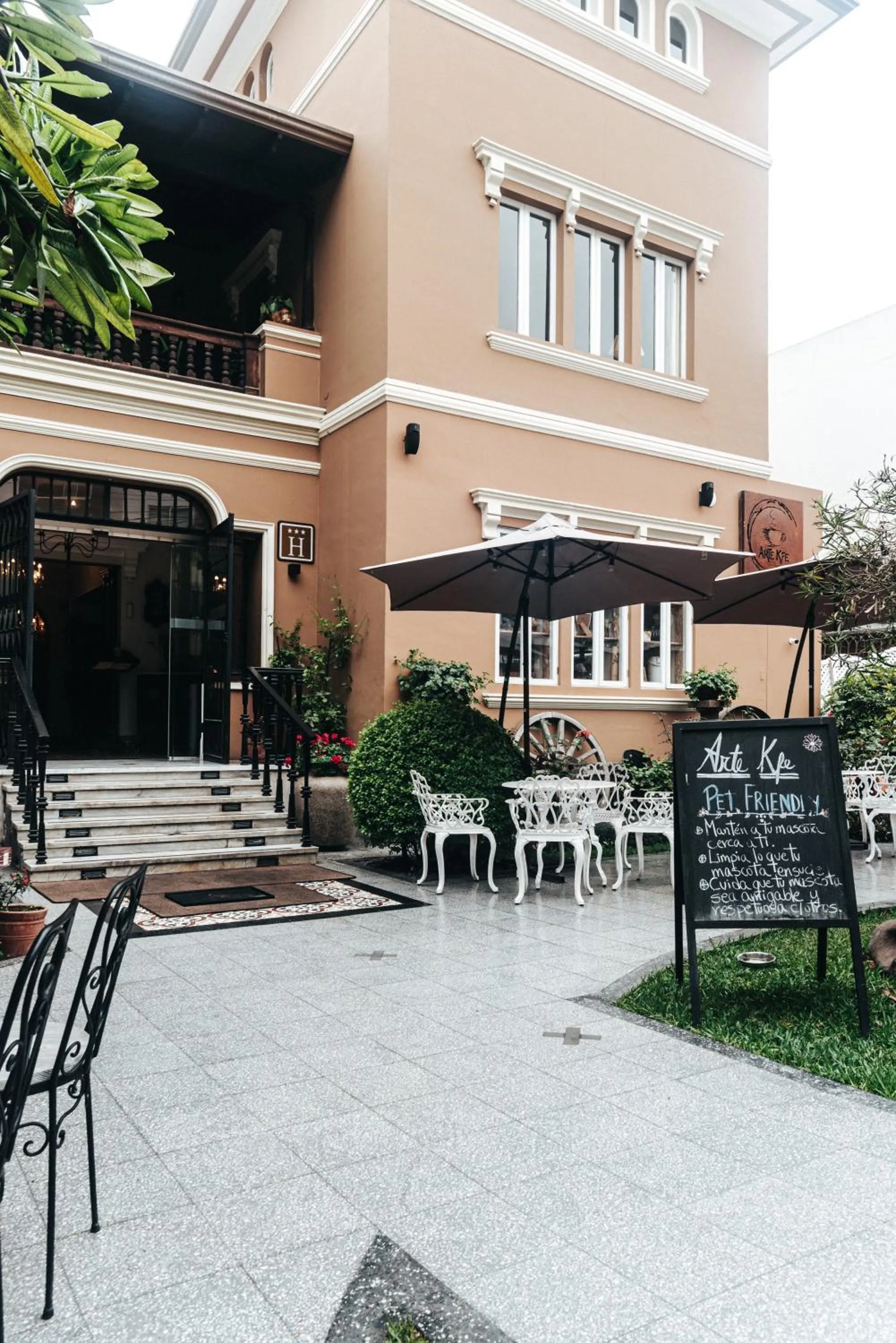 Balcony/Terrace in Hotel Antigua Miraflores
