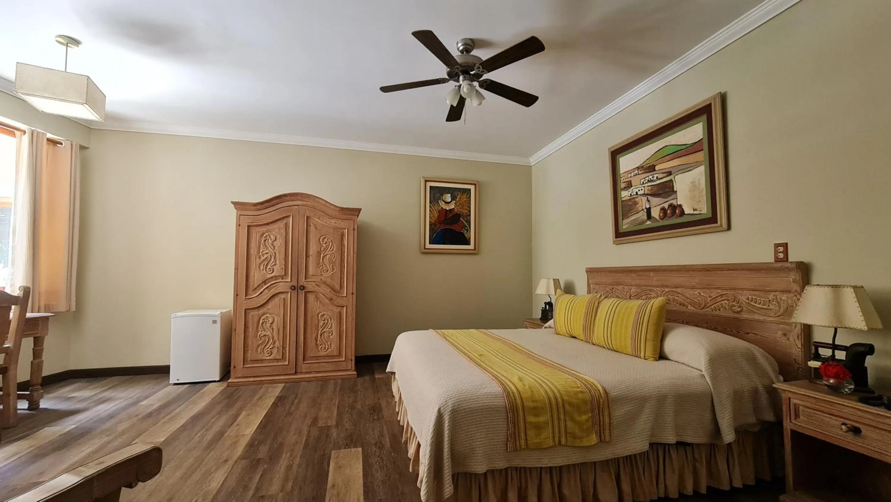 Bed in Hotel Antigua Miraflores