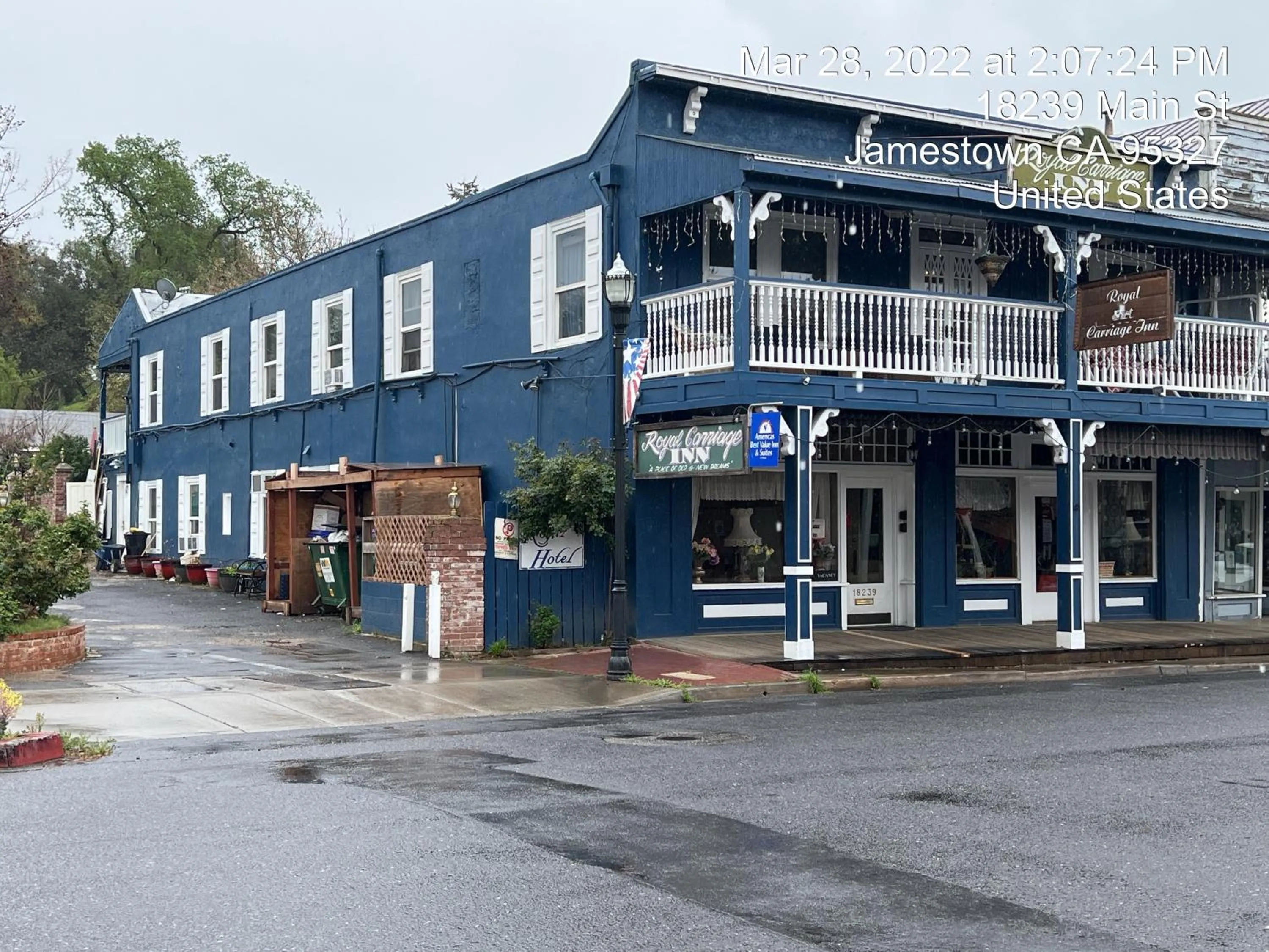 Property building in Americas Best Value Inn Royal Carriage