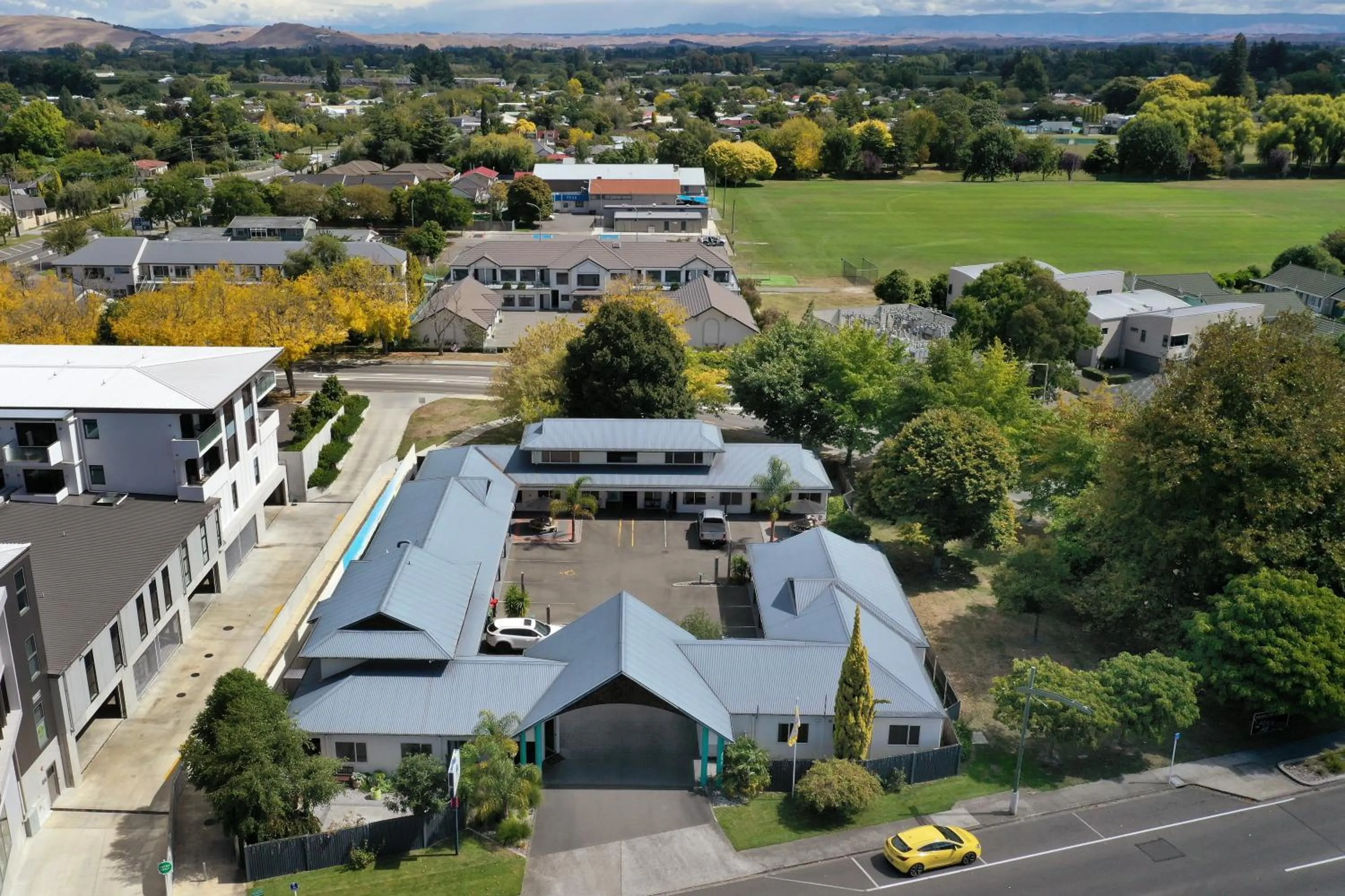 Garden in Havelock North Motor Lodge