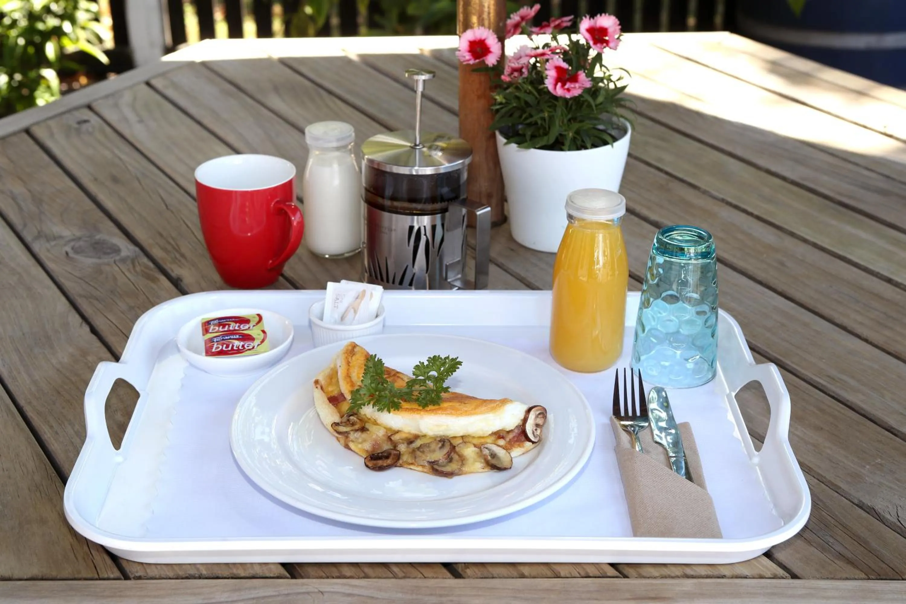 Breakfast in Havelock North Motor Lodge