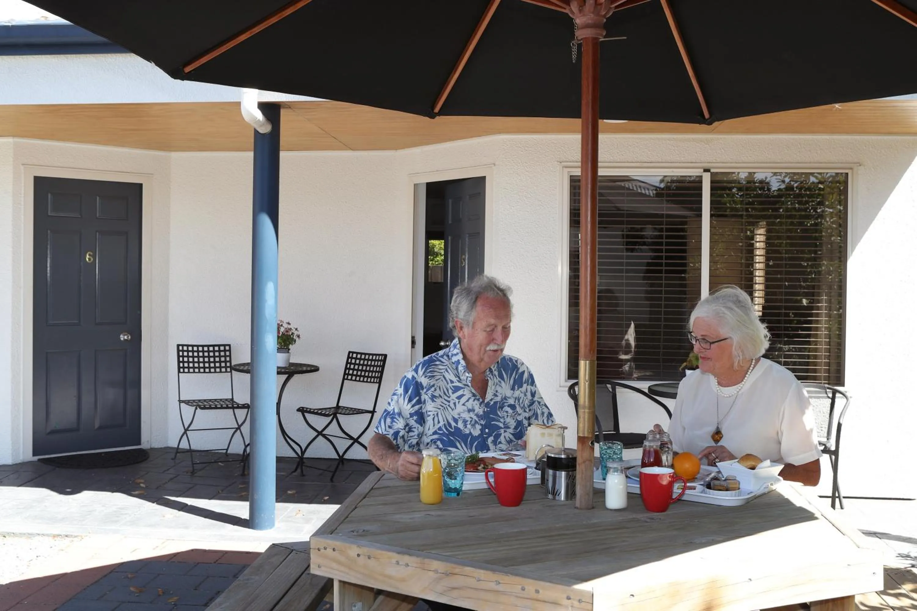 On site in Havelock North Motor Lodge