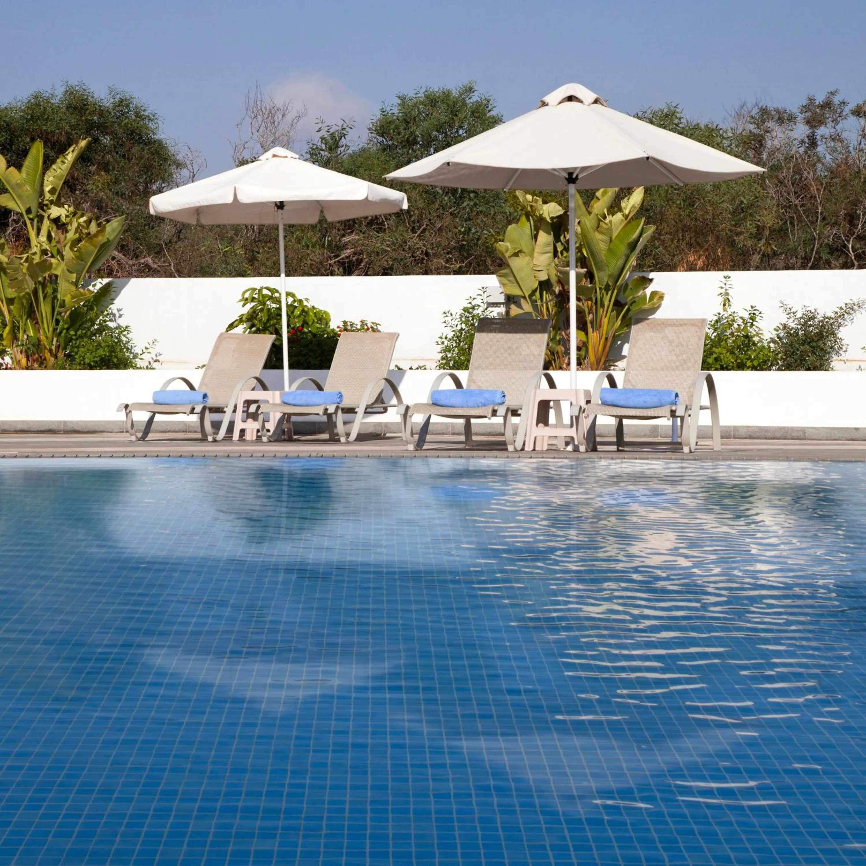 Swimming pool in Christofinia Hotel