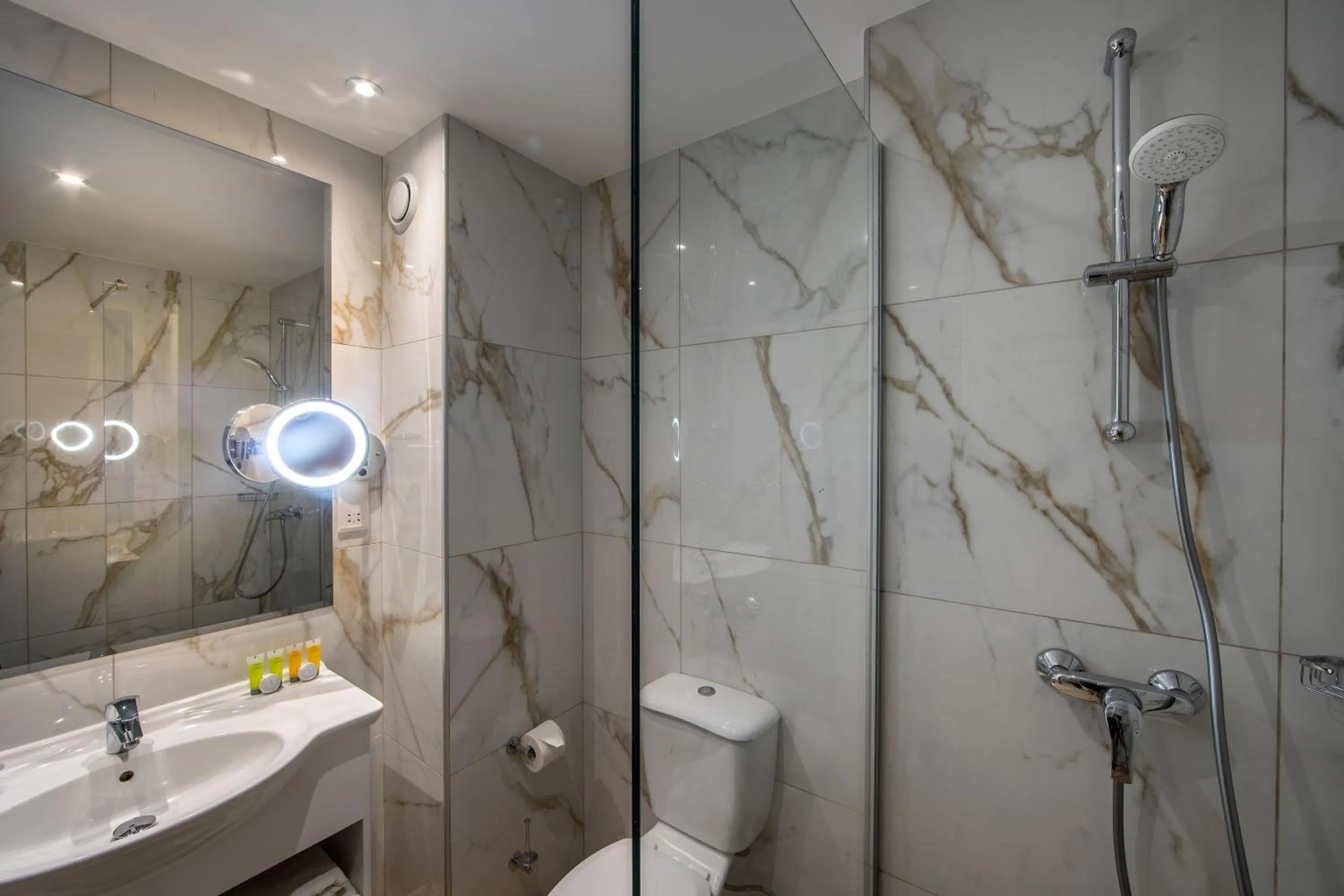 Bathroom in Christofinia Hotel