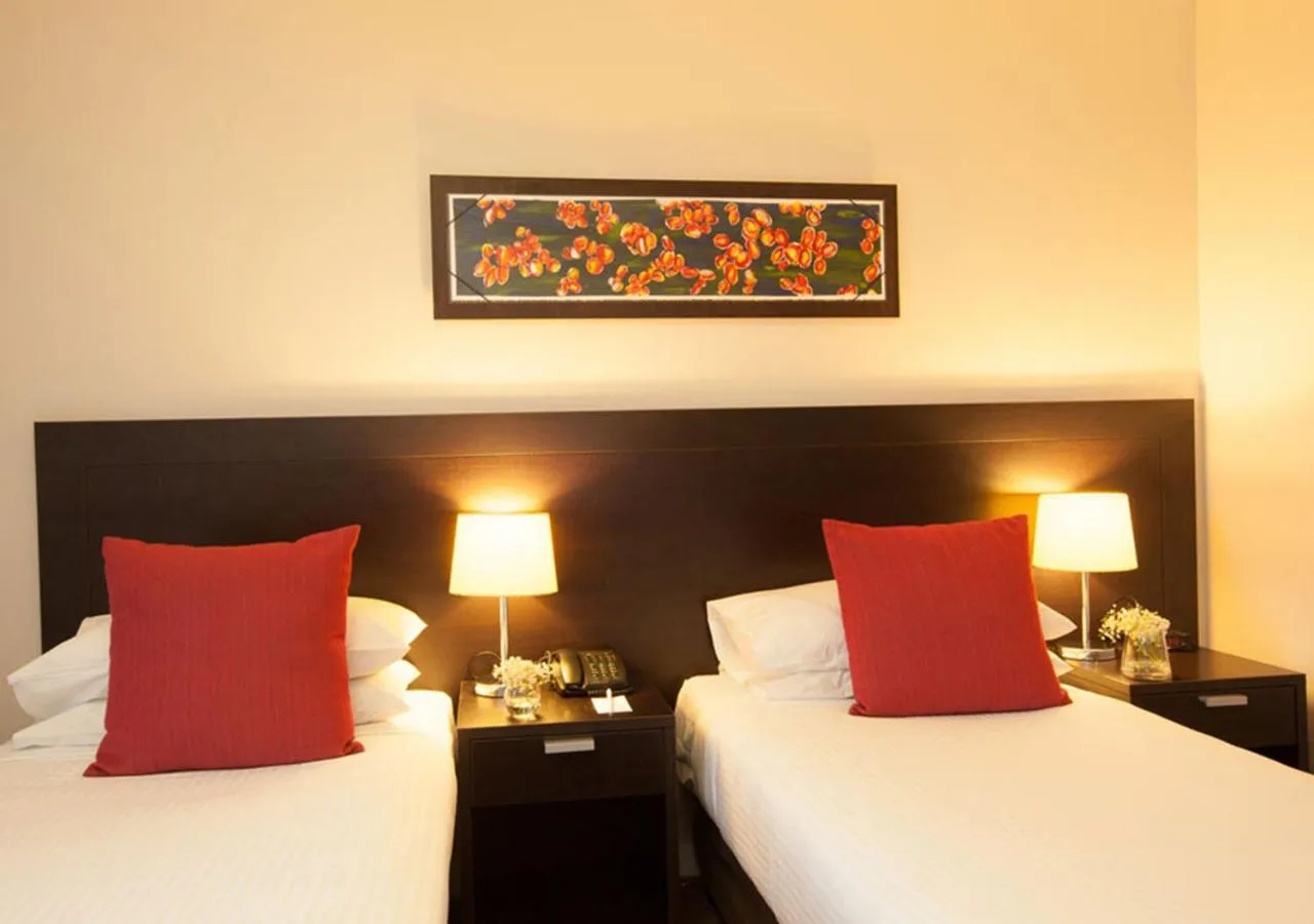 Bed in Wine Country Motor Inn